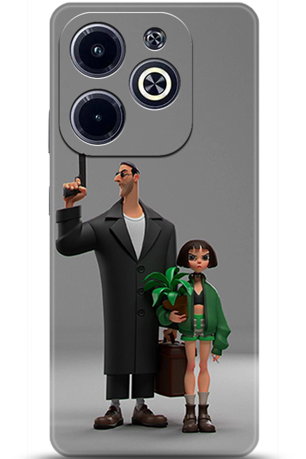 iNfinix Hot 40i Uyumlu Kılıf HD Baskılı Kılıf - Followed Institution 5079