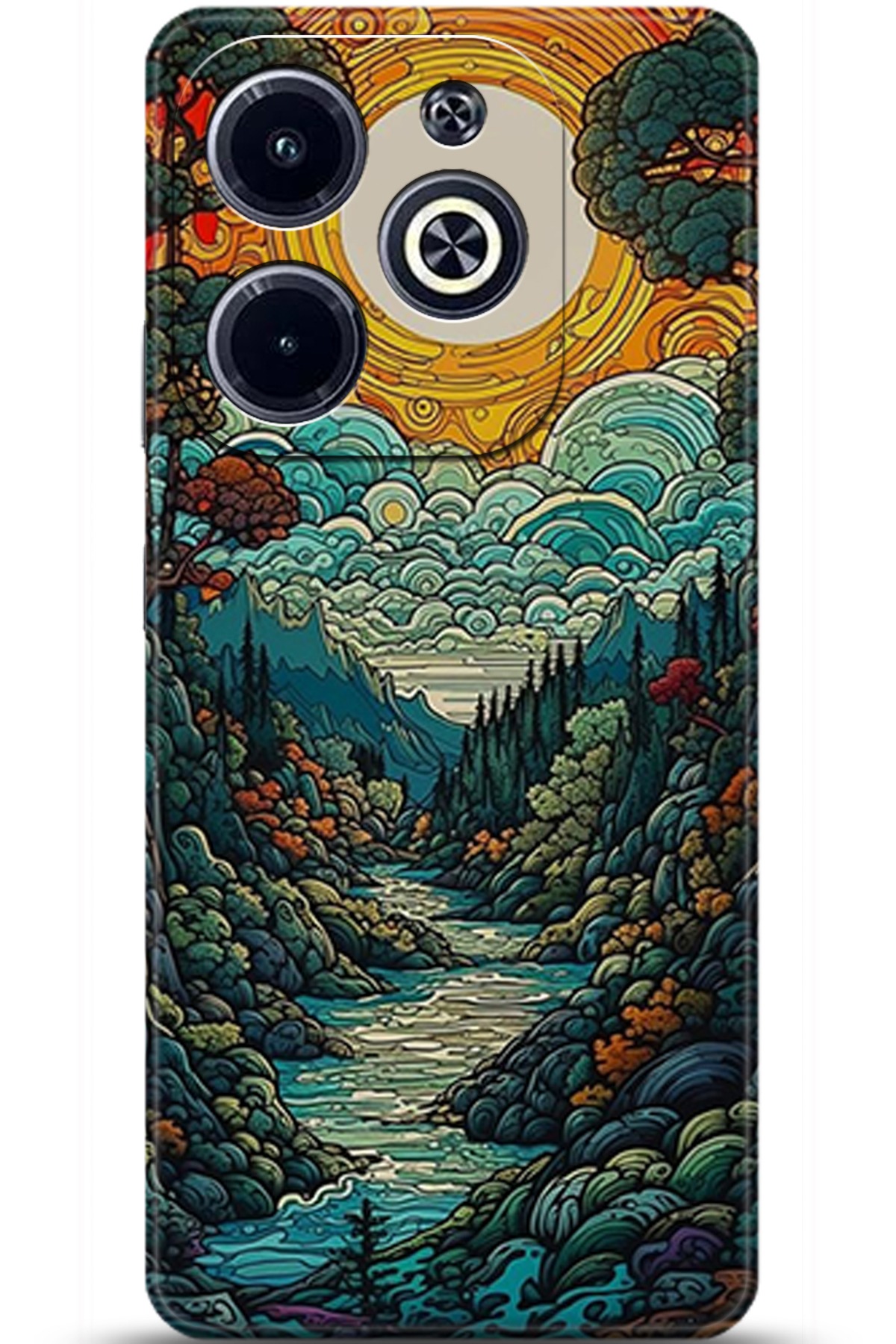 iNfinix Hot 40i Uyumlu Kılıf HD Baskılı Kılıf - Followed Institution 5198