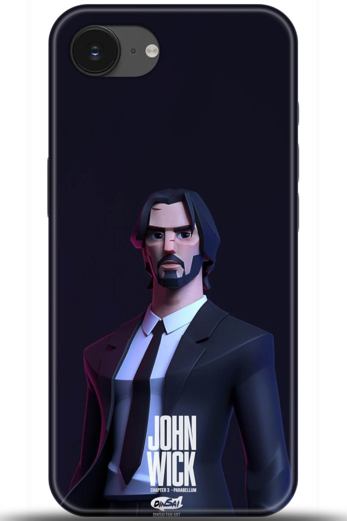 Apple iPhone 16e Uyumlu Kılıf HD Baskılı Kılıf - Followed Institution 5018