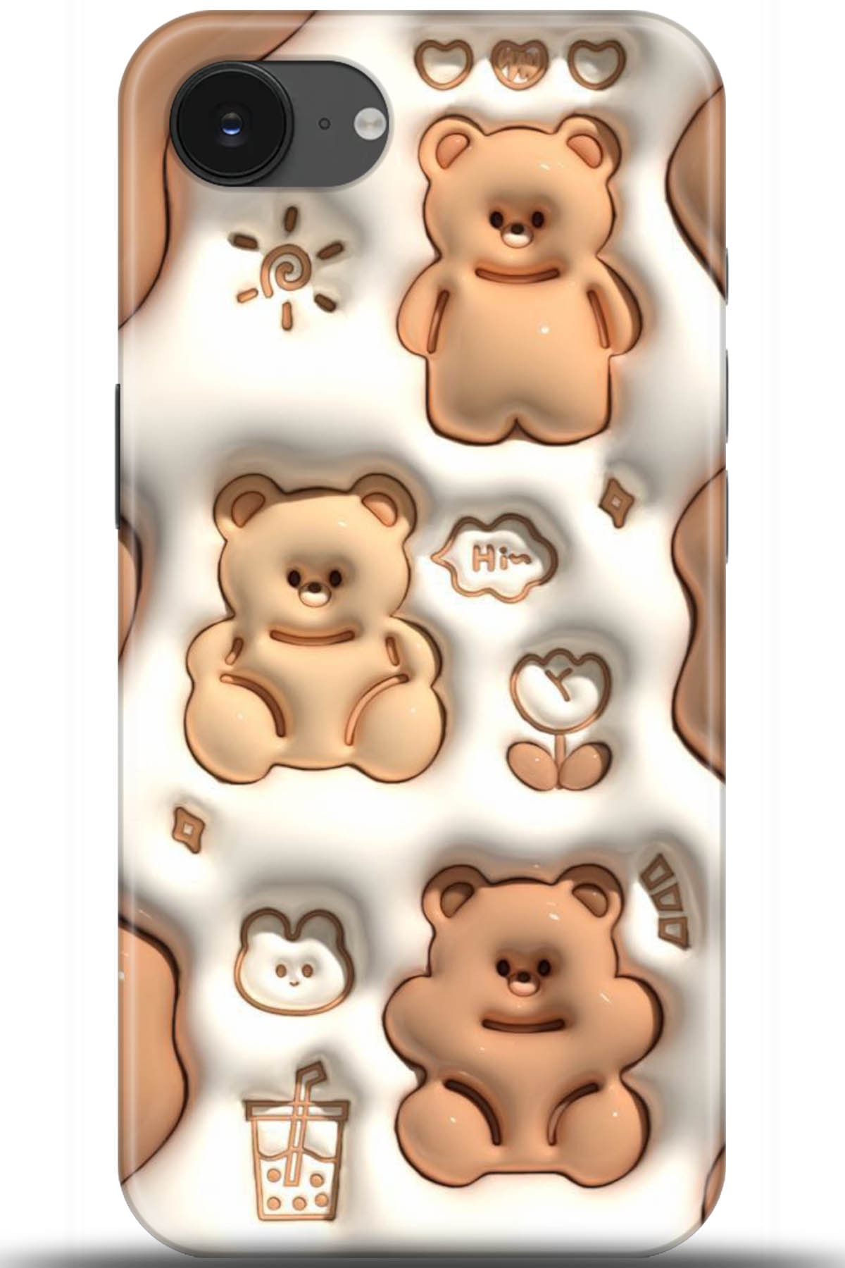 Apple iPhone 16e Uyumlu Kılıf HD Baskılı Kılıf - Followed Institution 5047