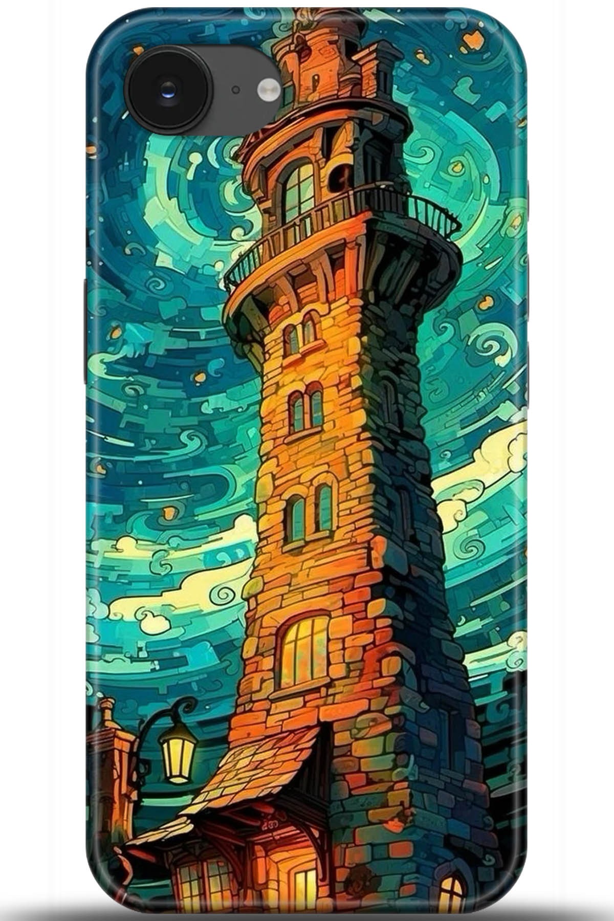 Apple iPhone 16e Uyumlu Kılıf HD Baskılı Kılıf - Followed Institution 5233