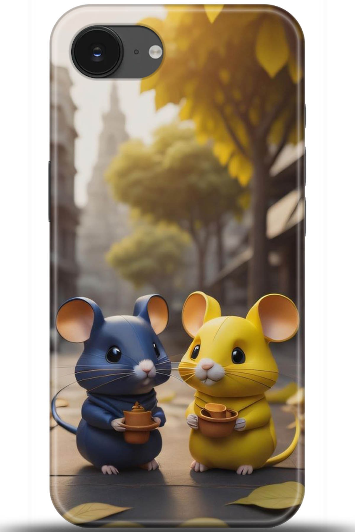 Apple iPhone 16e Uyumlu Kılıf HD Baskılı Kılıf - Followed Institution 5306