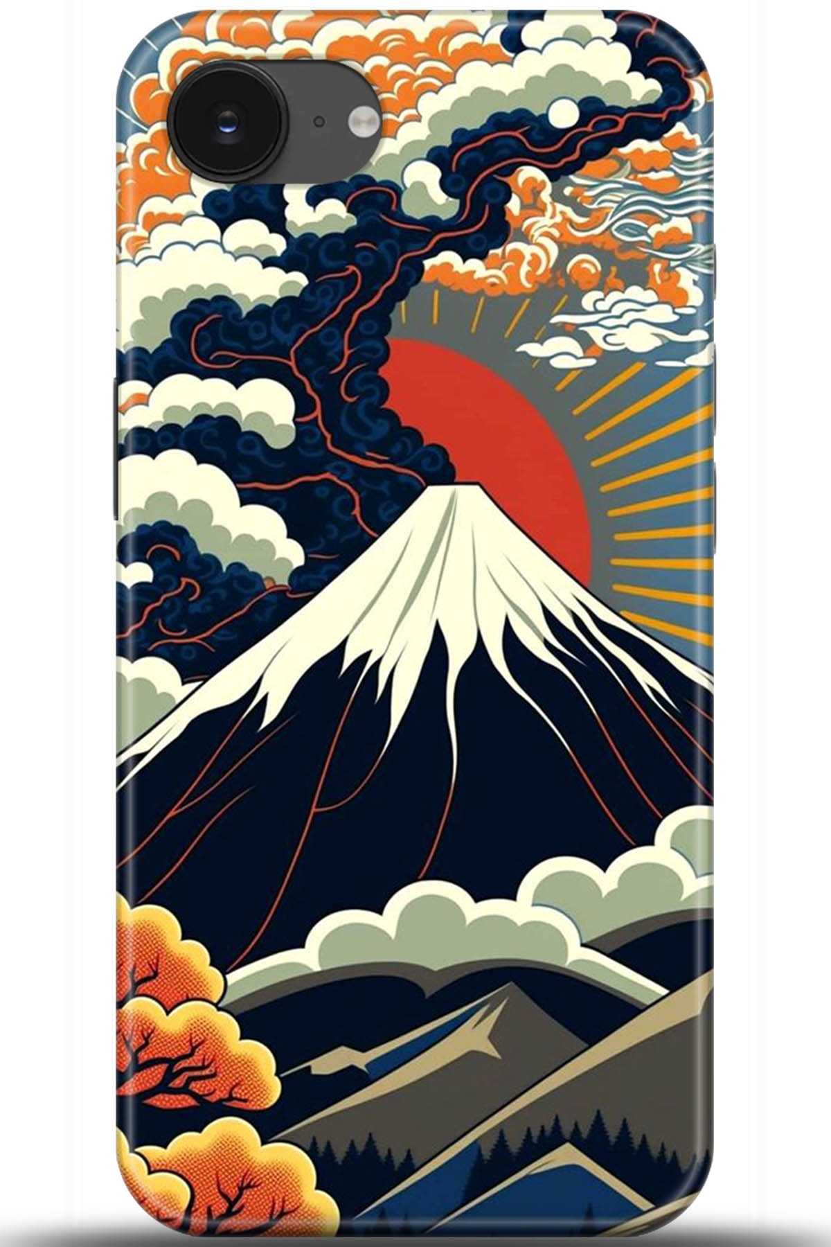 Apple iPhone 16e Uyumlu Kılıf HD Baskılı Kılıf - Followed Institution 5342