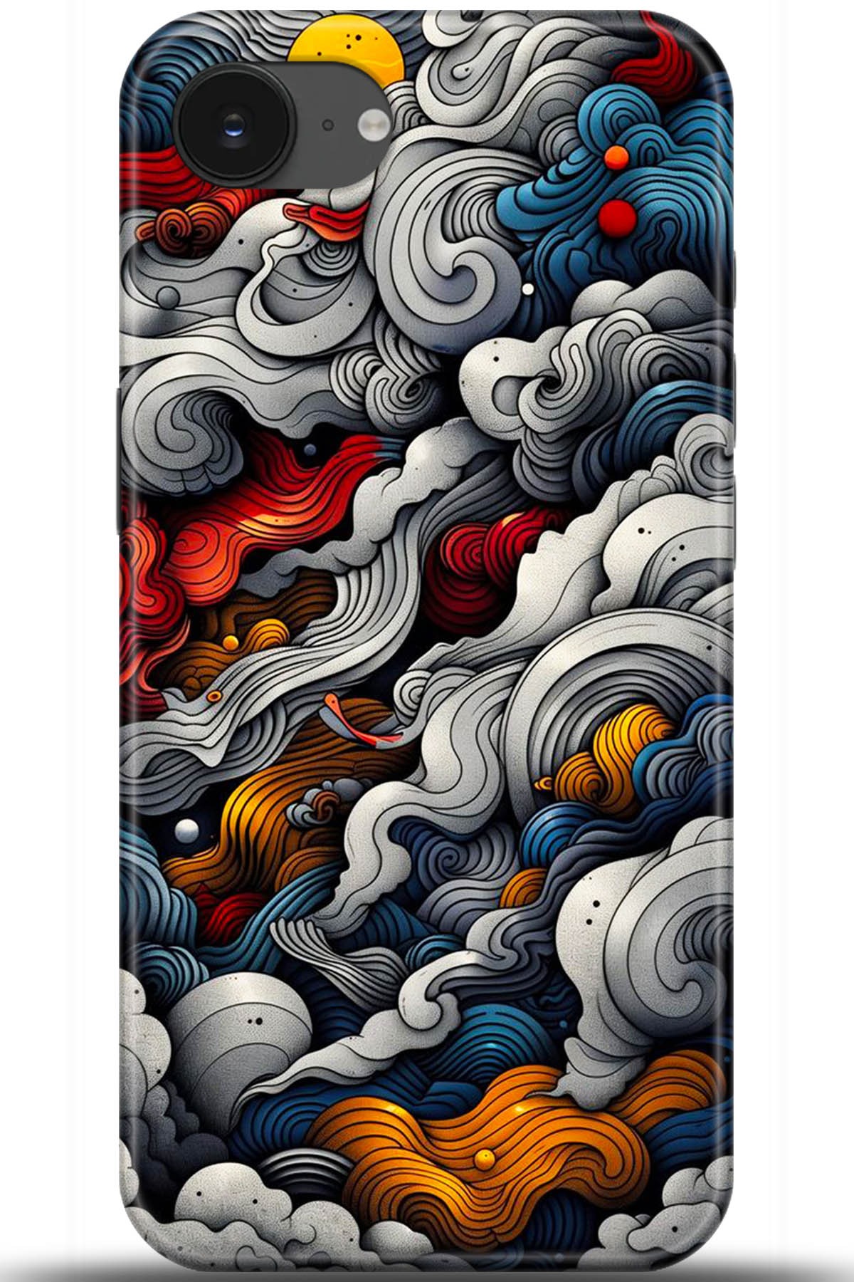 Apple iPhone 16e Uyumlu Kılıf HD Baskılı Kılıf - Followed Institution 5436