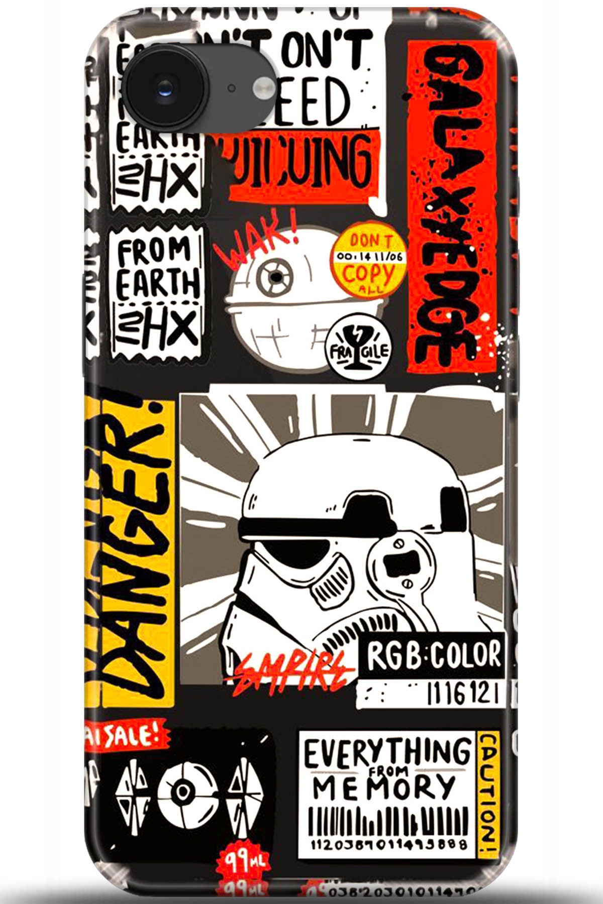 Apple iPhone 16e Uyumlu Kılıf HD Baskılı Kılıf - Followed Institution 5555