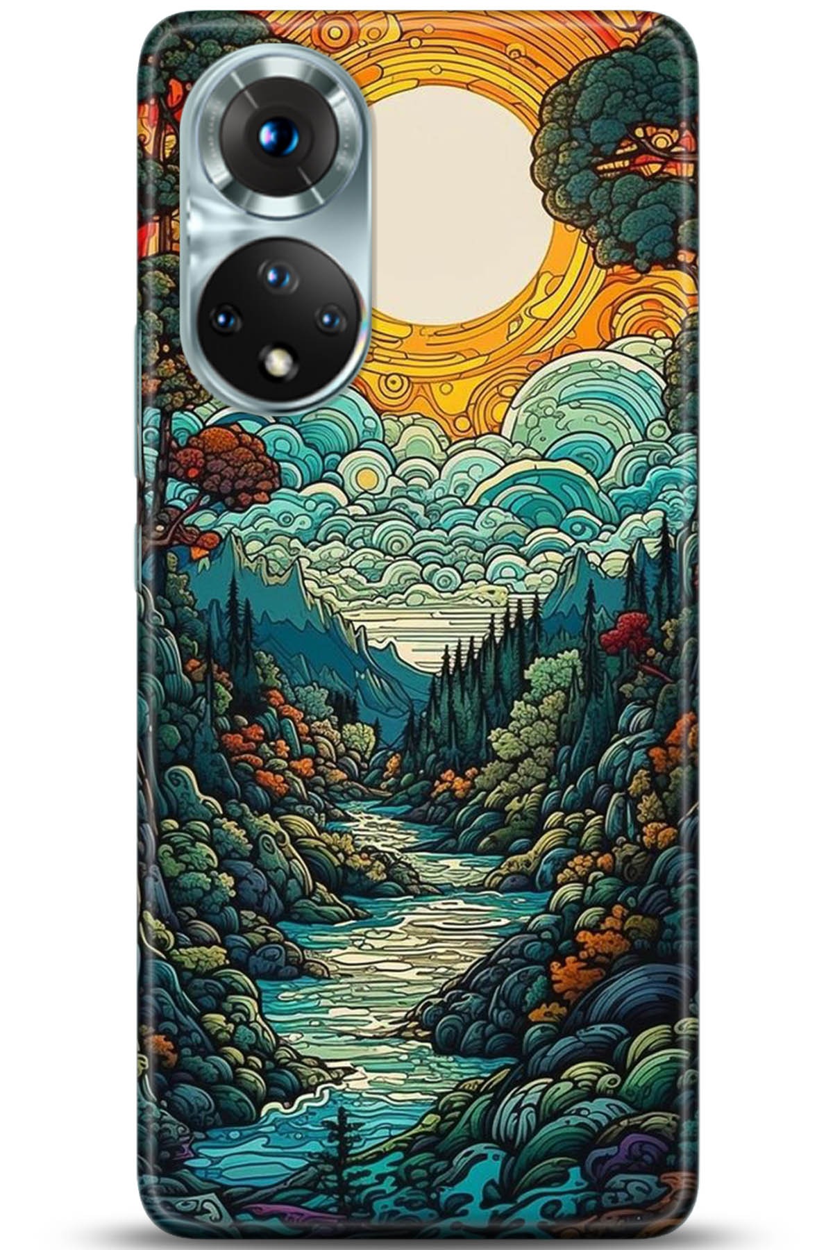 Honor 50 Kılıf HD Baskılı Kılıf - Followed Institution 5198