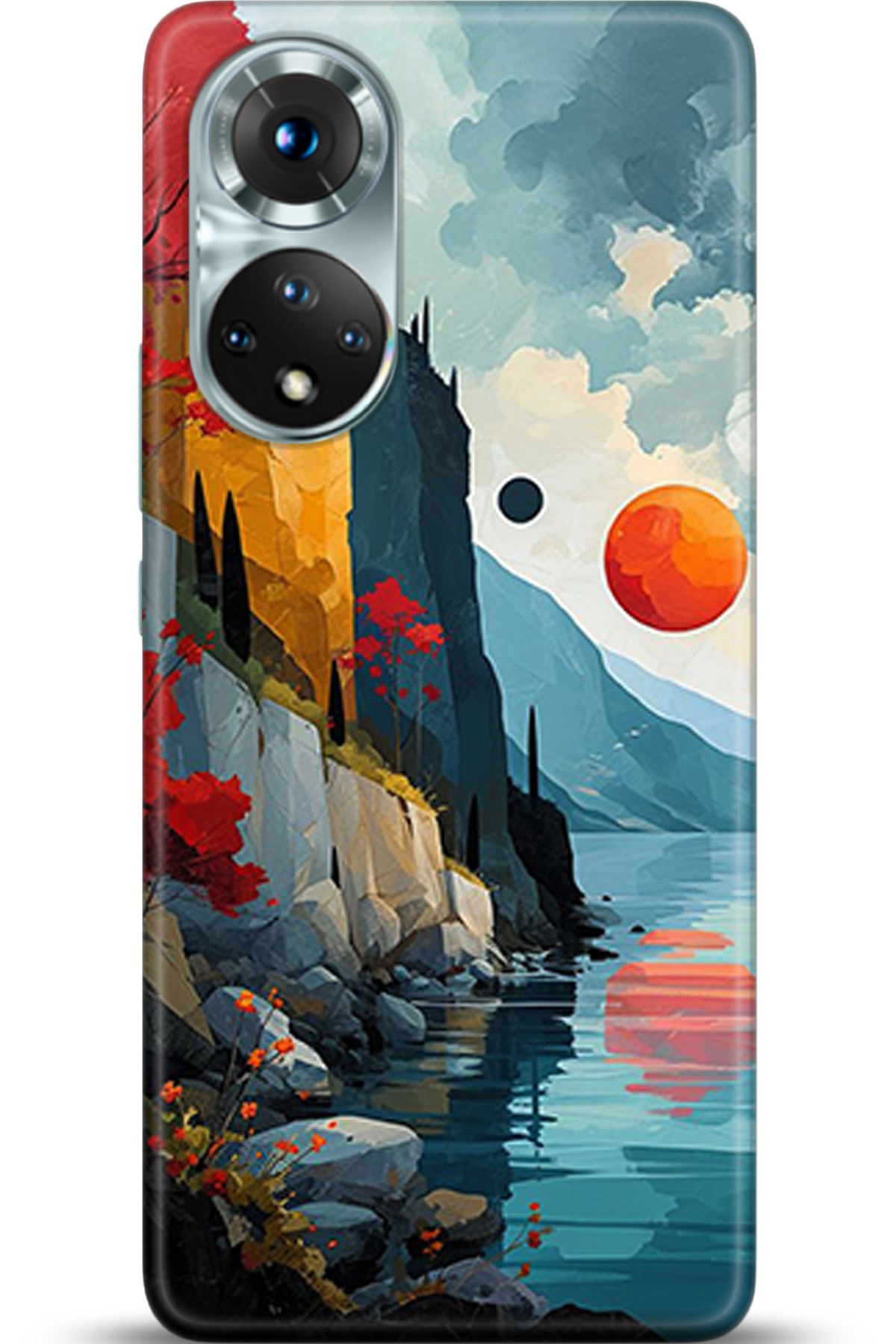 Honor 50 Kılıf HD Baskılı Kılıf - Followed Institution 5368