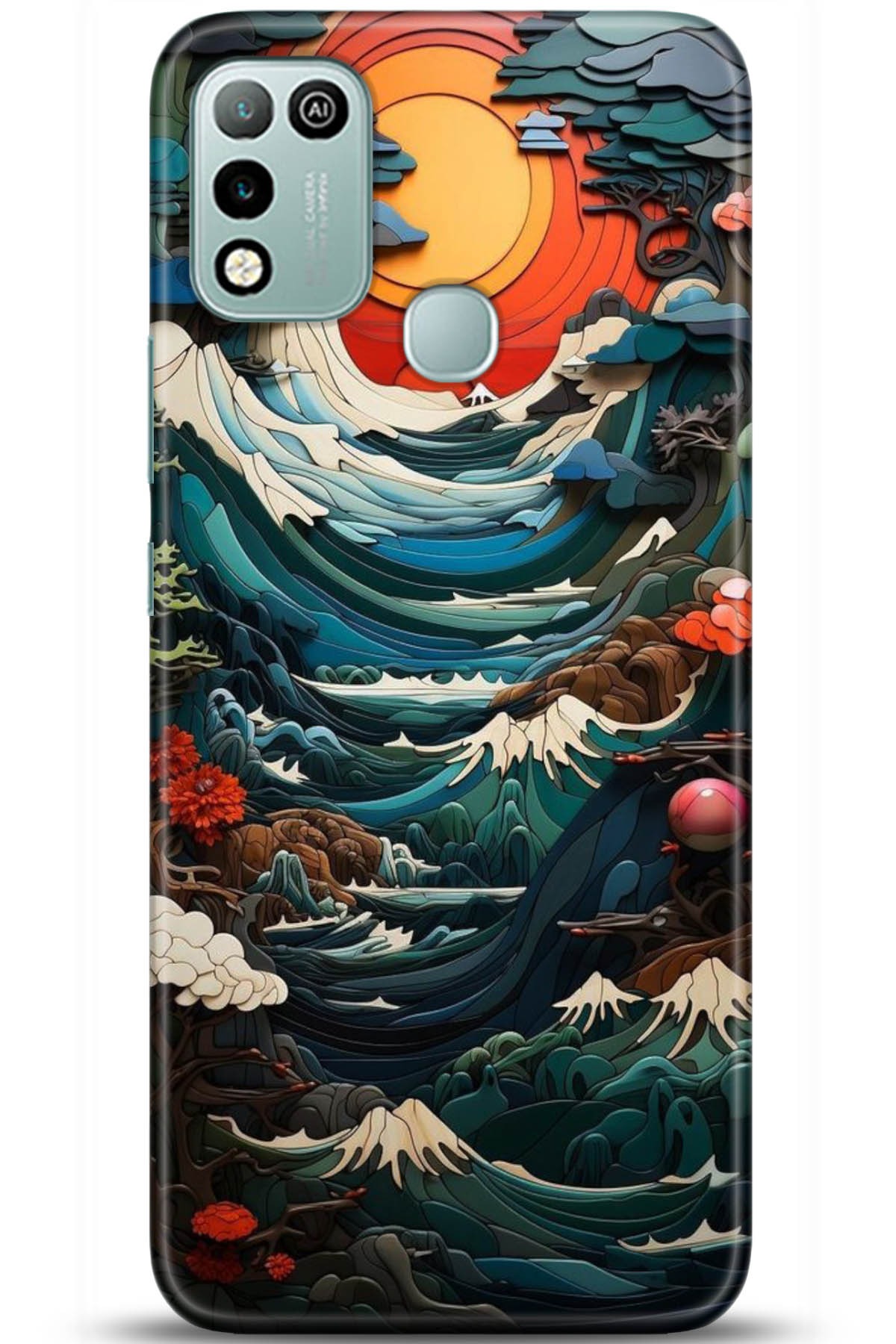 iNfinix Hot 10 Uyumlu Kılıf HD Baskılı Kılıf - Followed Institution 5009