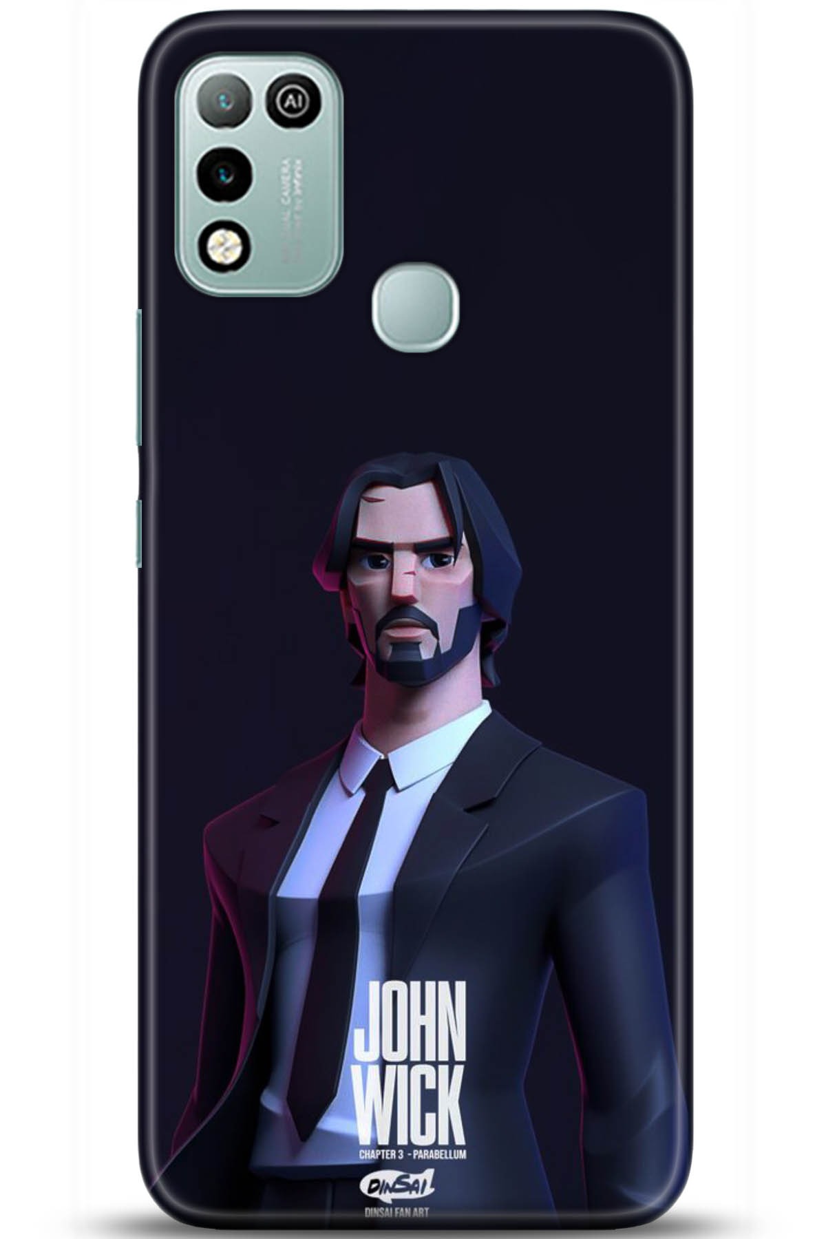 iNfinix Hot 10 Uyumlu Kılıf HD Baskılı Kılıf - Followed Institution 5018