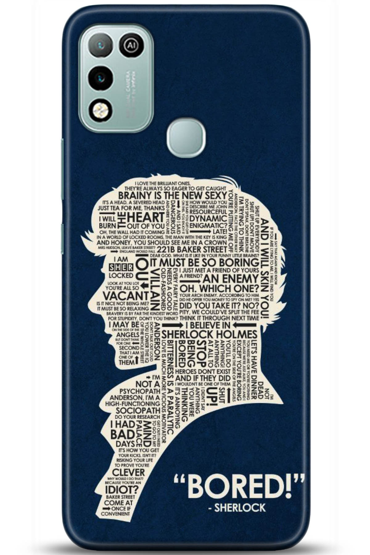 iNfinix Hot 10 Uyumlu Kılıf HD Baskılı Kılıf - Followed Institution 5156