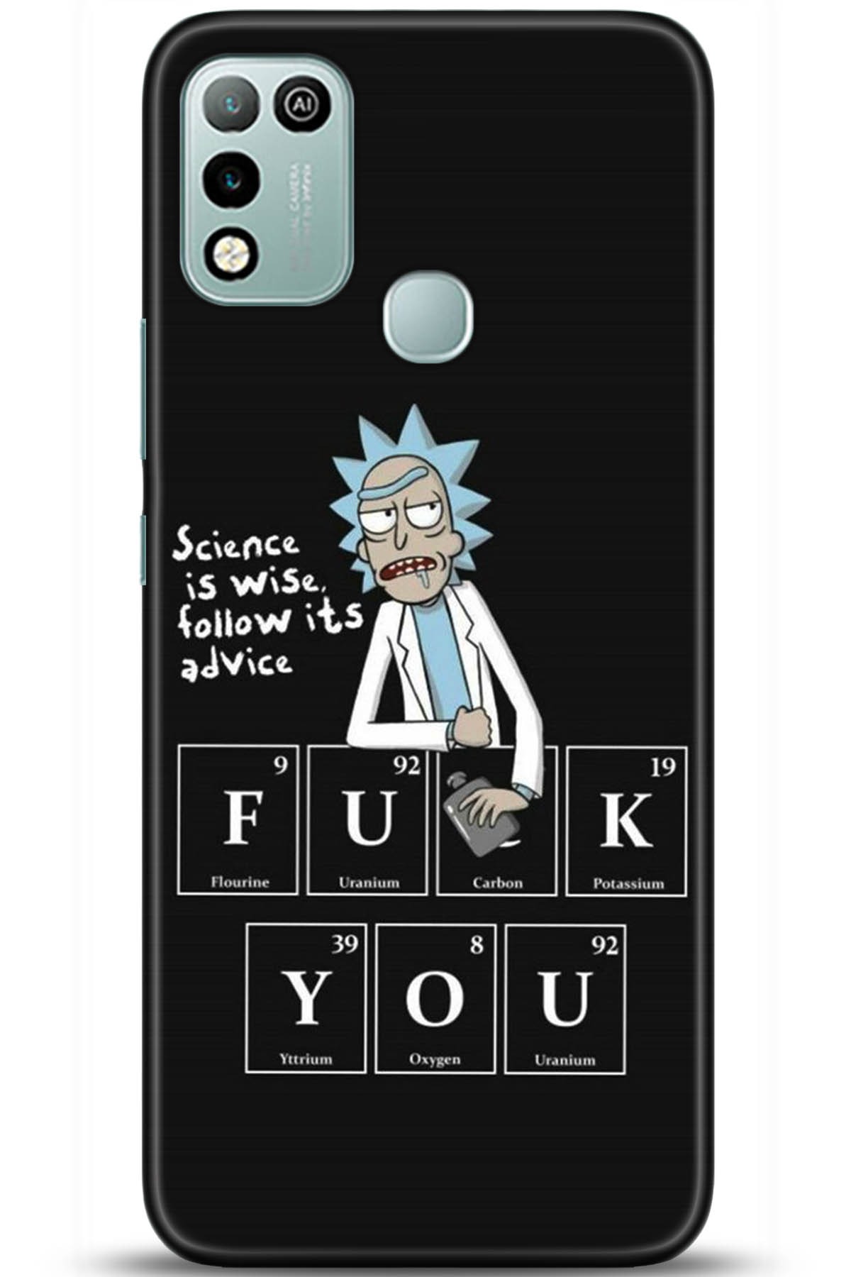 iNfinix Hot 10 Uyumlu Kılıf HD Baskılı Kılıf - Followed Institution 5217