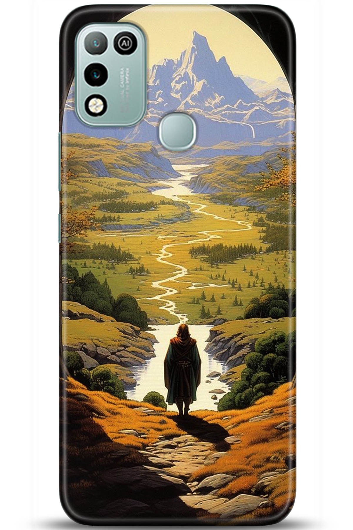 iNfinix Hot 10 Uyumlu Kılıf HD Baskılı Kılıf - Followed Institution 5263