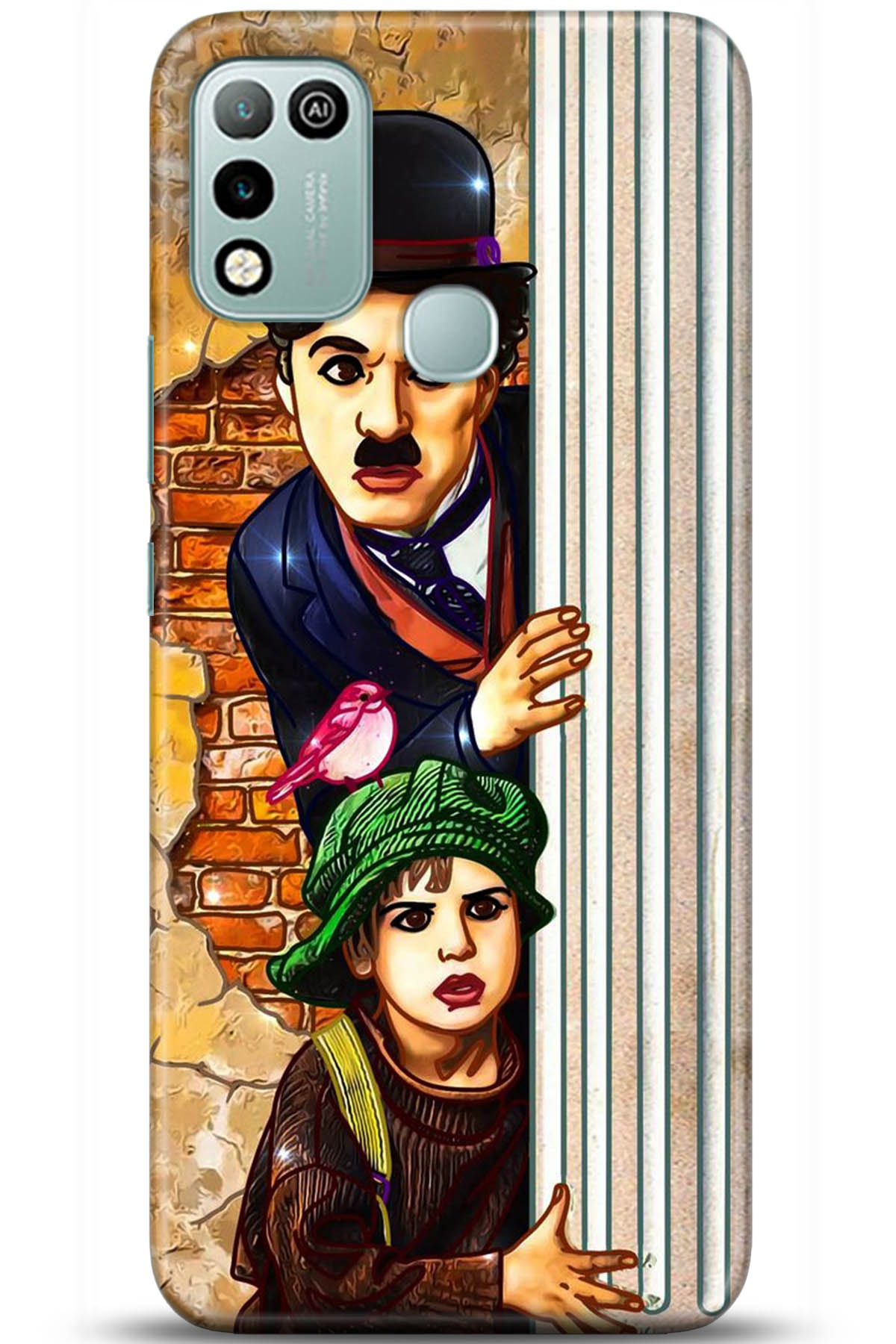 iNfinix Hot 10 Uyumlu Kılıf HD Baskılı Kılıf - Followed Institution 5348