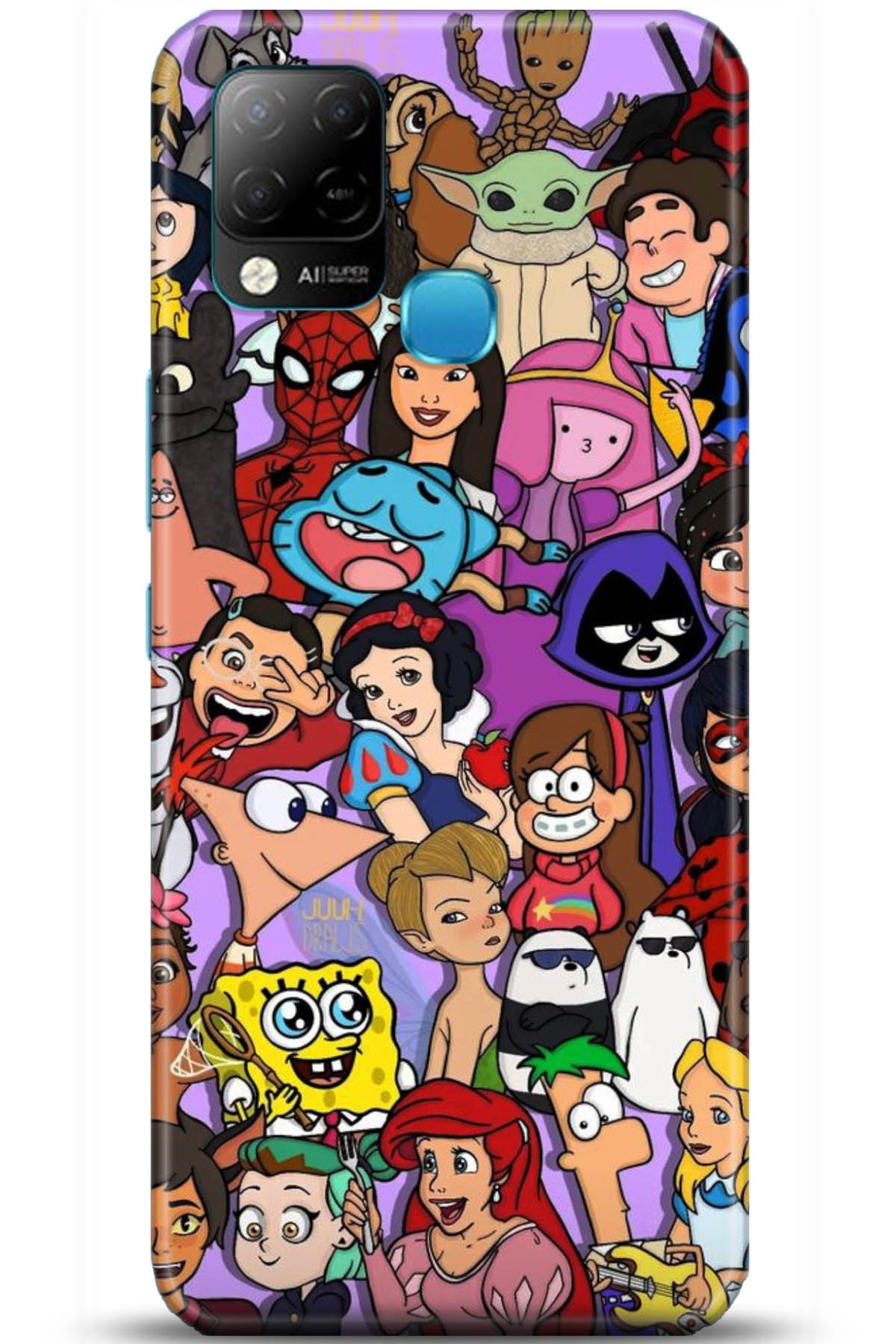 iNfinix Hot 10T Uyumlu Kılıf HD Baskılı Kılıf - Followed Institution 5168