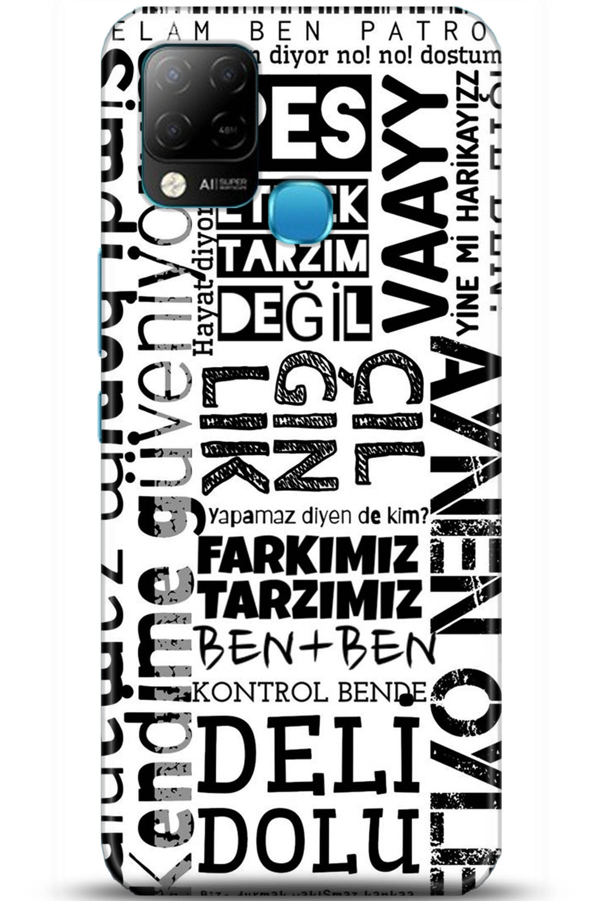 iNfinix Hot 10T Uyumlu Kılıf HD Baskılı Kılıf - Followed Institution 5281