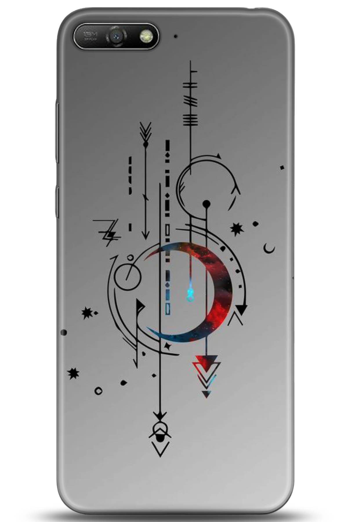 Huawei Y6 2018 Uyumlu Kılıf HD Baskılı Kılıf - Followed Institution 5182