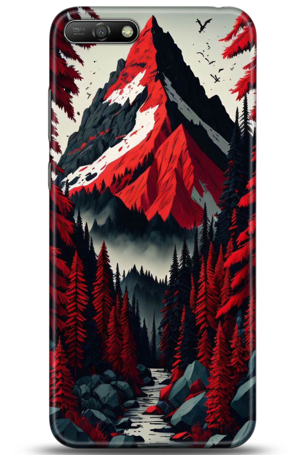 Huawei Y6 2018 Uyumlu Kılıf HD Baskılı Kılıf - Followed Institution 5196