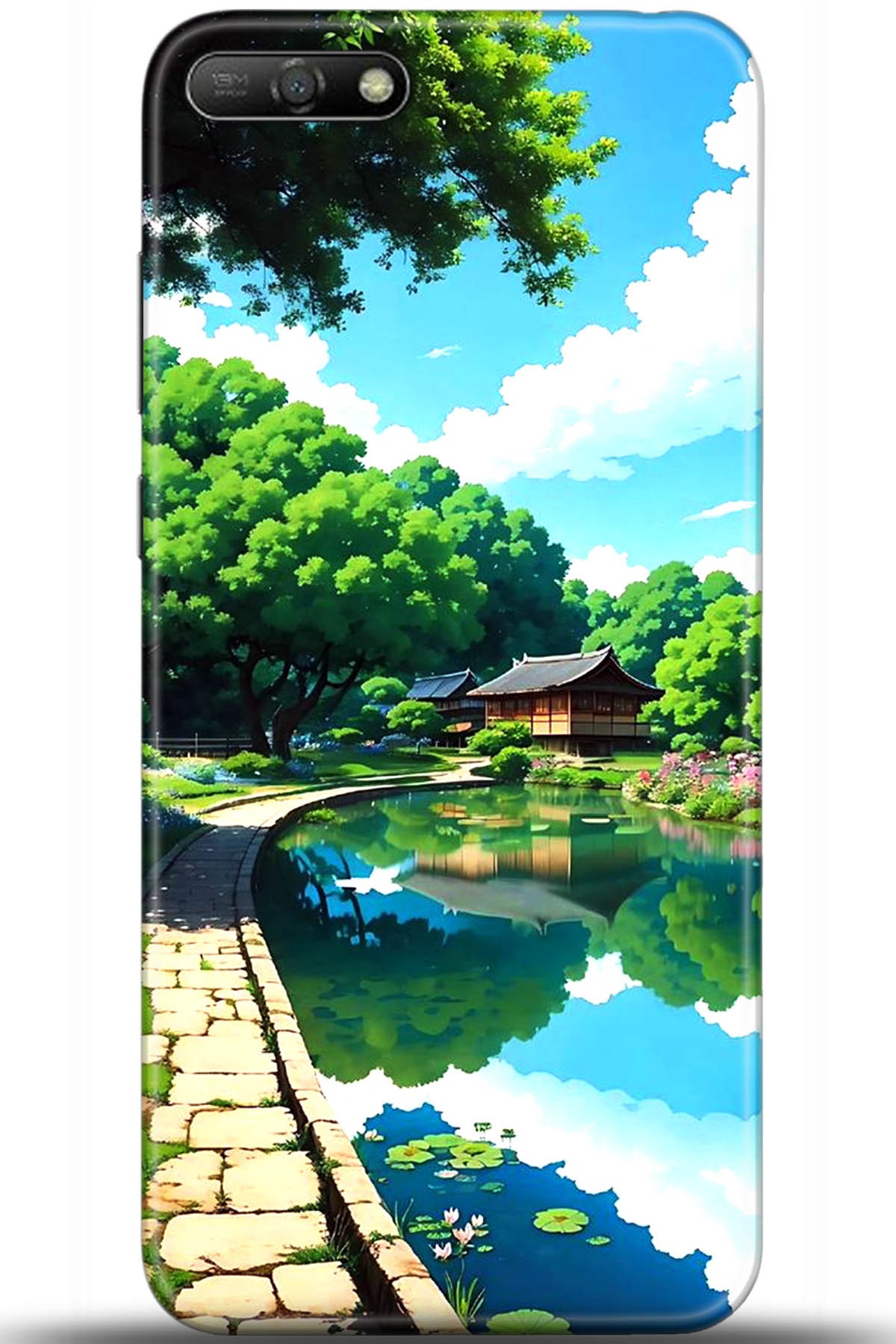 Huawei Y6 2018 Uyumlu Kılıf HD Baskılı Kılıf - Followed Institution 5463