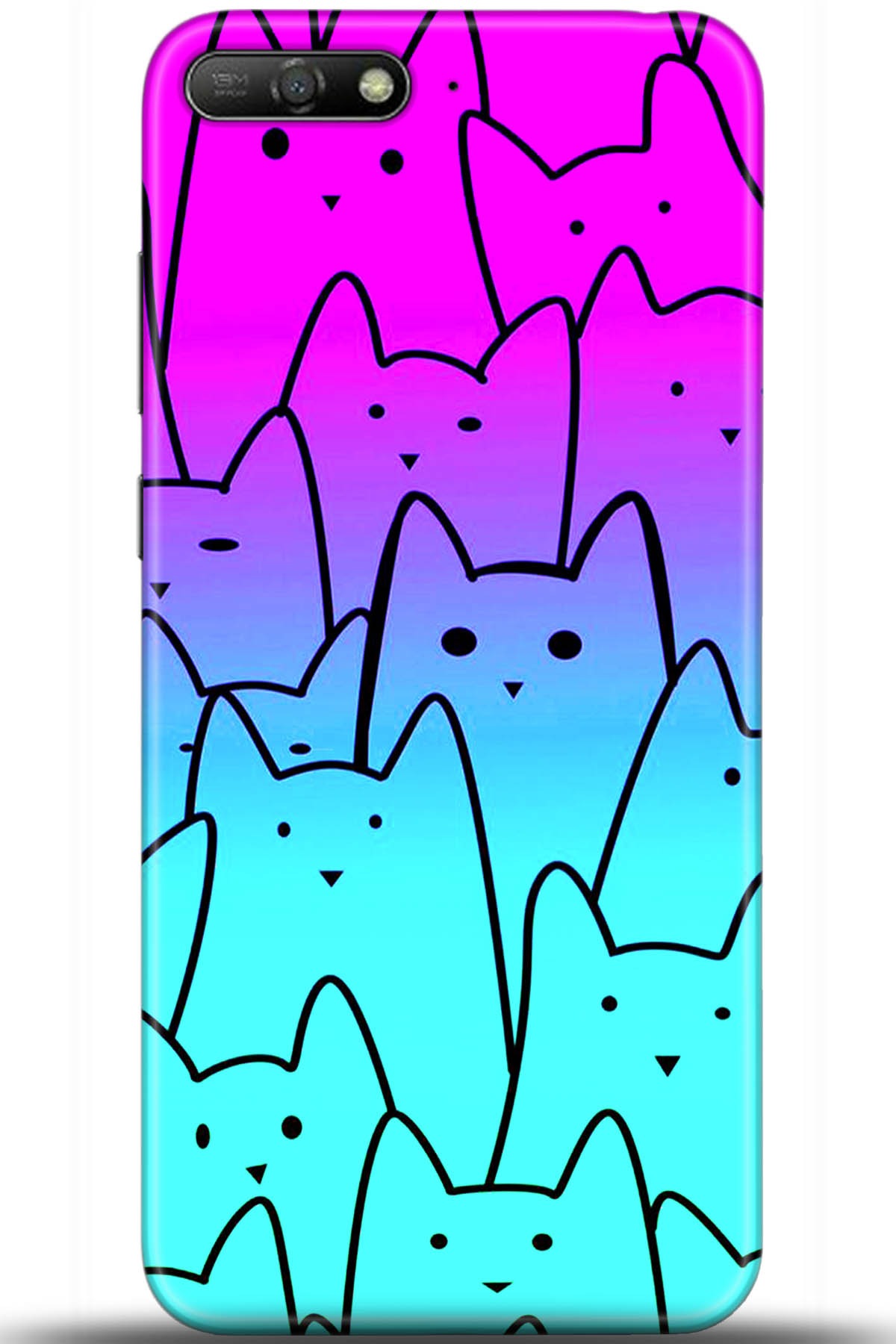 Huawei Y6 2018 Uyumlu Kılıf HD Baskılı Kılıf - Followed Institution 5511