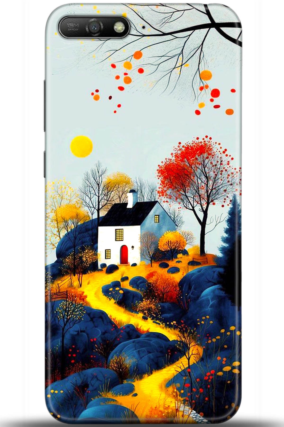 Huawei Y6 2018 Uyumlu Kılıf HD Baskılı Kılıf - Followed Institution 5569