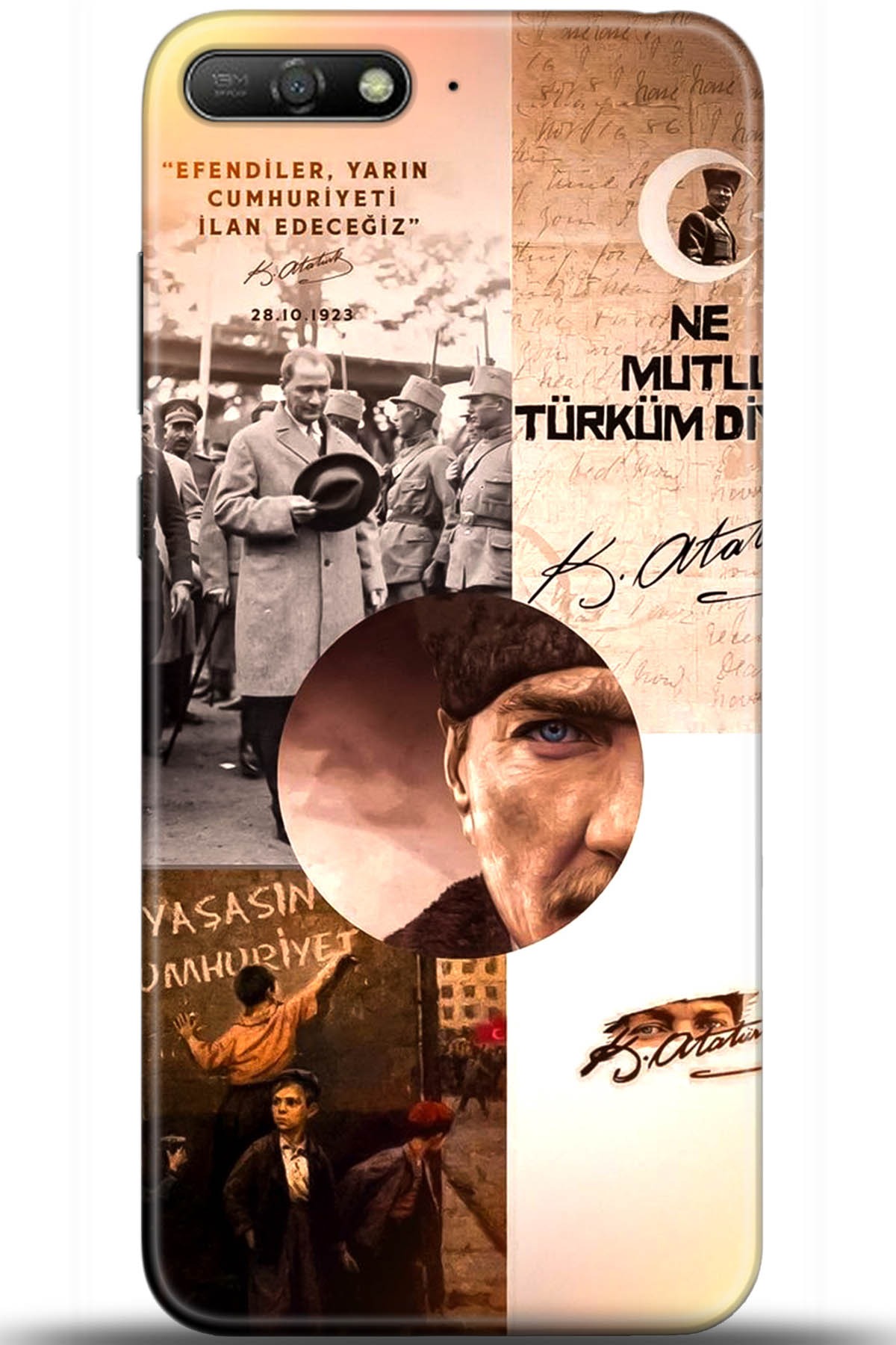 Huawei Y6 2018 Uyumlu Kılıf HD Baskılı Kılıf - Followed Institution 5675