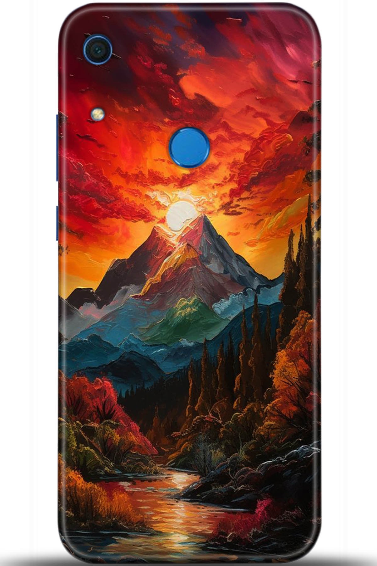 Huawei Y6 2018 Uyumlu Kılıf HD Baskılı Kılıf - Followed Institution 5224