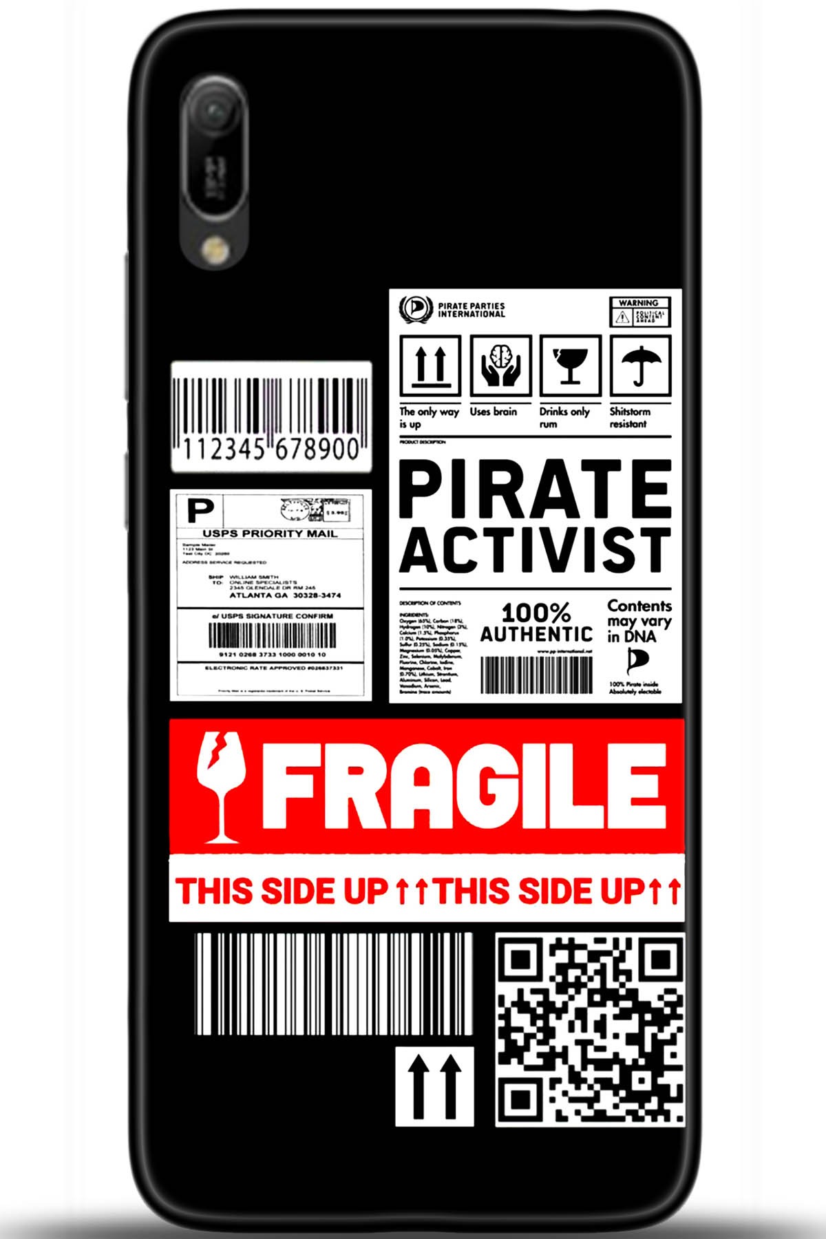 Huawei Y6 2018 Uyumlu Kılıf HD Baskılı Kılıf - Followed Institution 5447