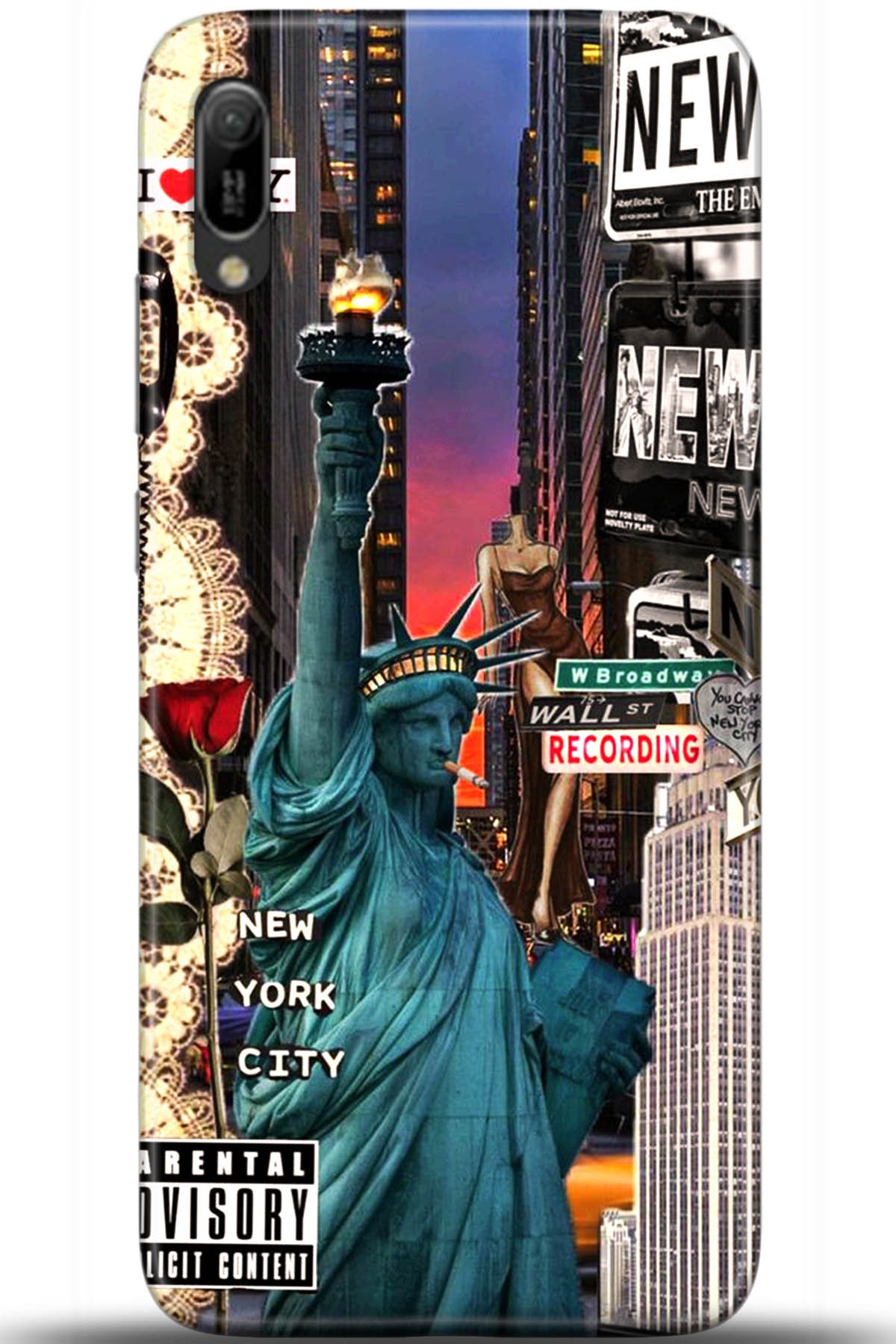 Huawei Y6 2018 Uyumlu Kılıf HD Baskılı Kılıf - Followed Institution 5618