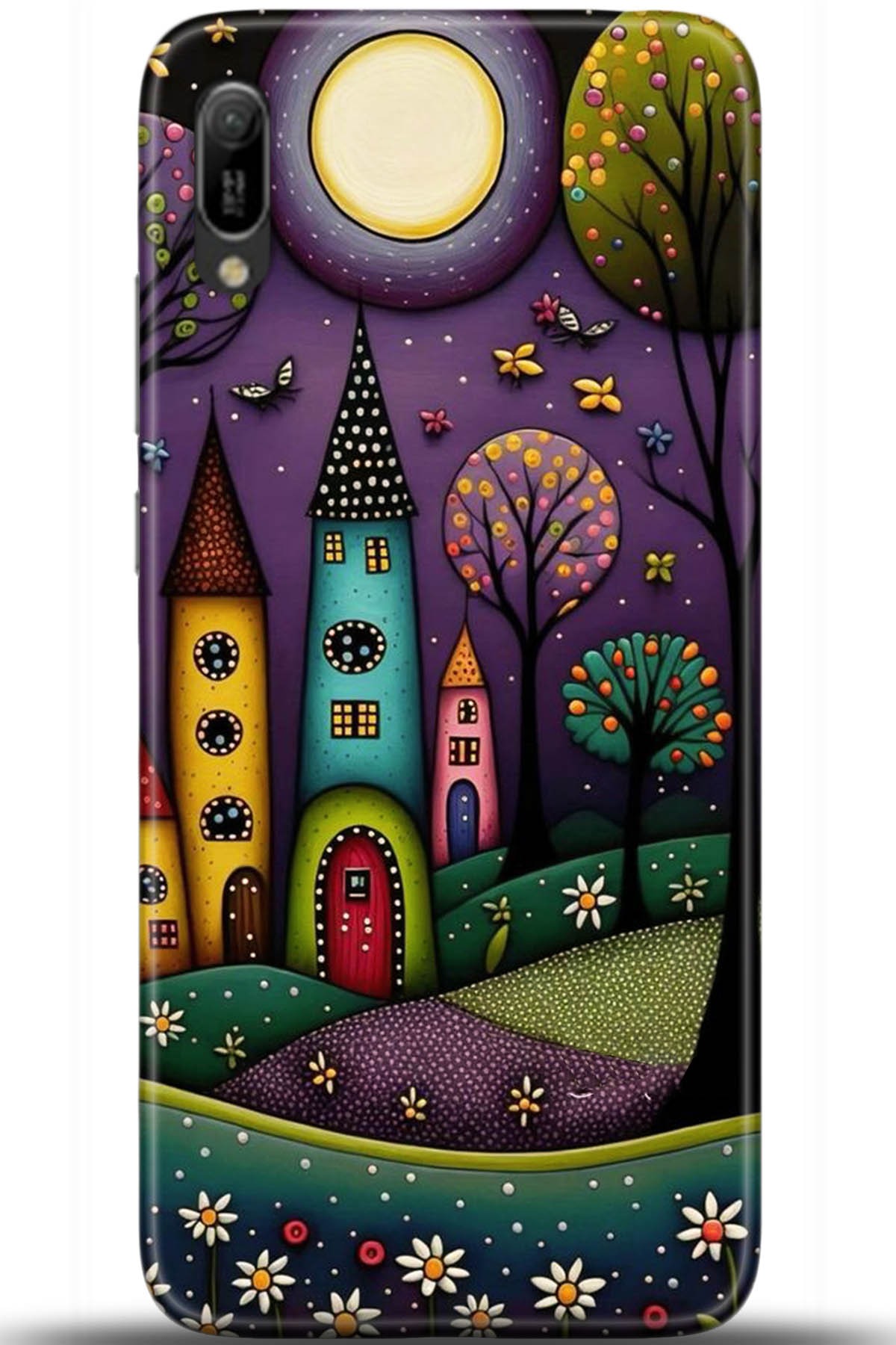 Huawei Y6 2018 Uyumlu Kılıf HD Baskılı Kılıf - Followed Institution 5704