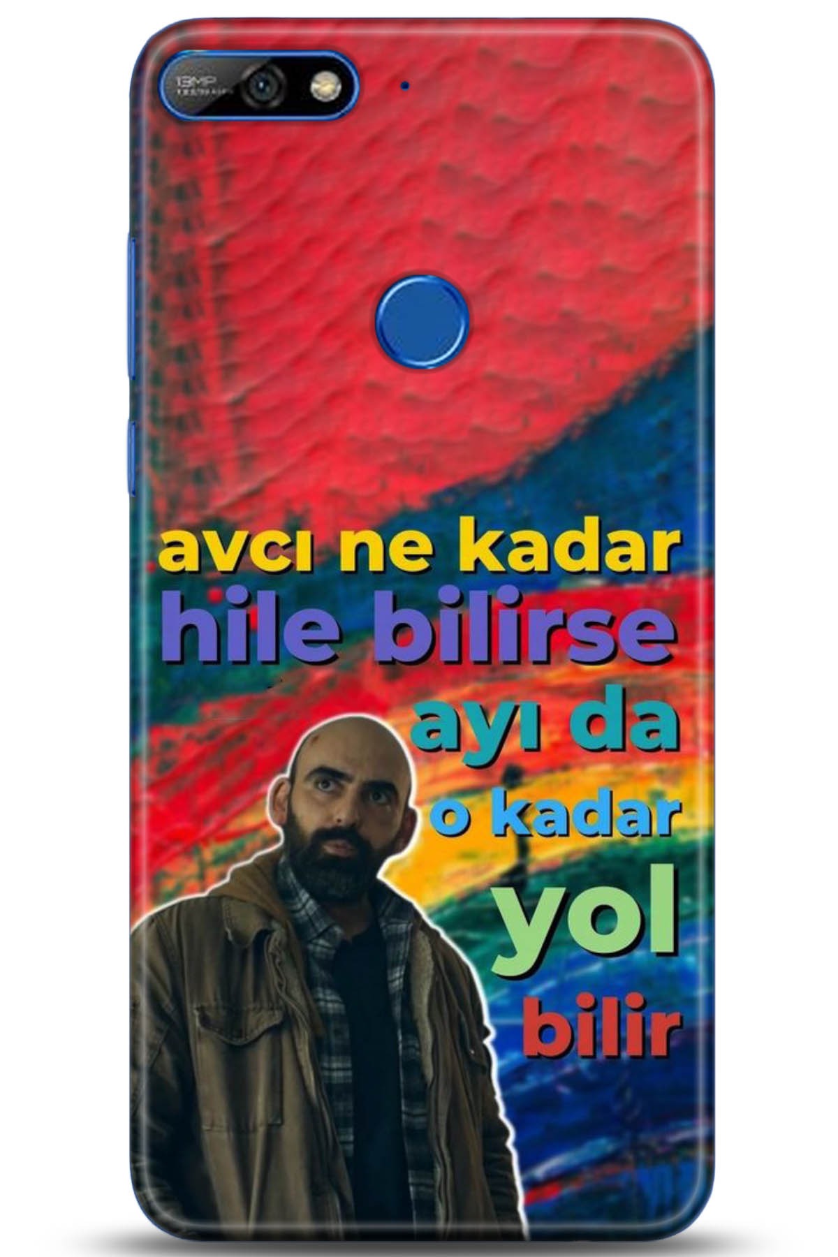 Huawei Y7 2018 Uyumlu Kılıf HD Baskılı Kılıf - Followed Institution 5006