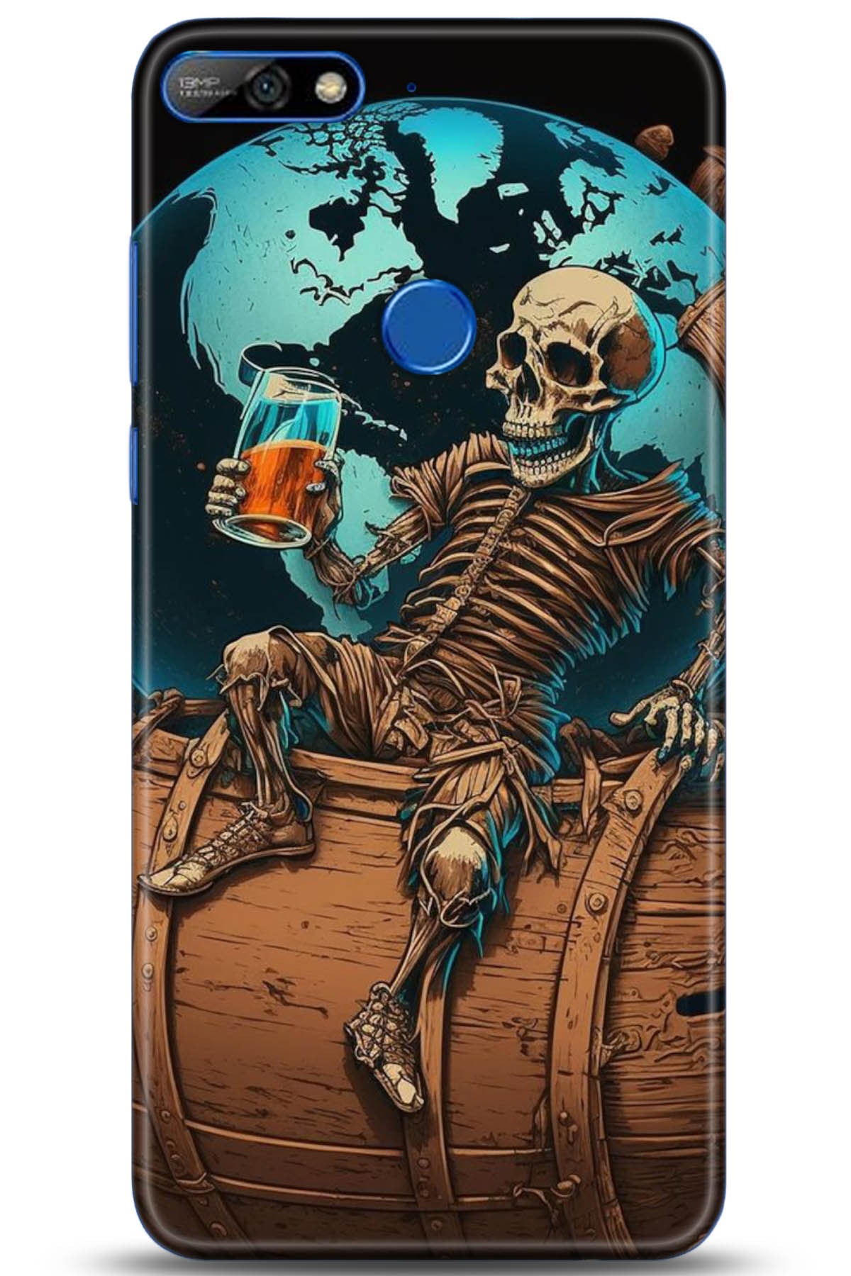 Huawei Y7 2018 Uyumlu Kılıf HD Baskılı Kılıf - Followed Institution 5054