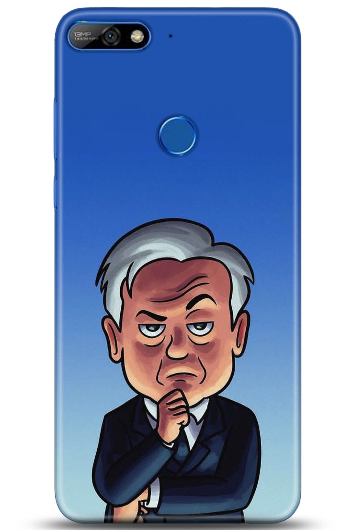 Huawei Y7 2018 Uyumlu Kılıf HD Baskılı Kılıf - Followed Institution 5107