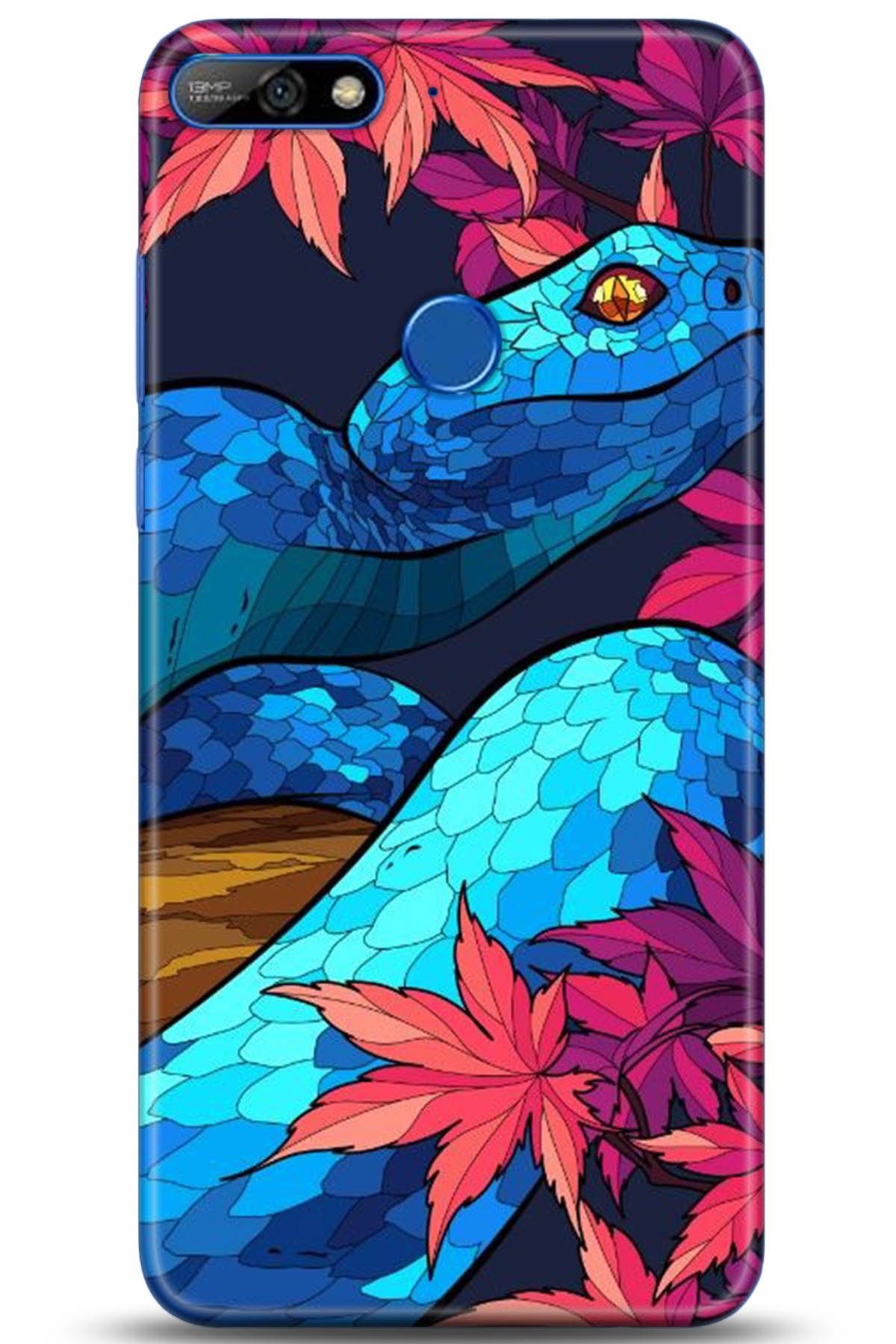 Huawei Y7 2018 Uyumlu Kılıf HD Baskılı Kılıf - Followed Institution 5211