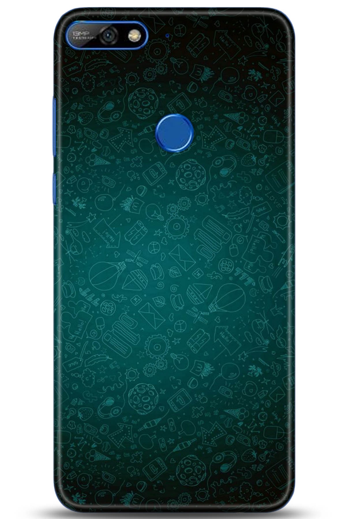 Huawei Y7 2018 Uyumlu Kılıf HD Baskılı Kılıf - Followed Institution 5255