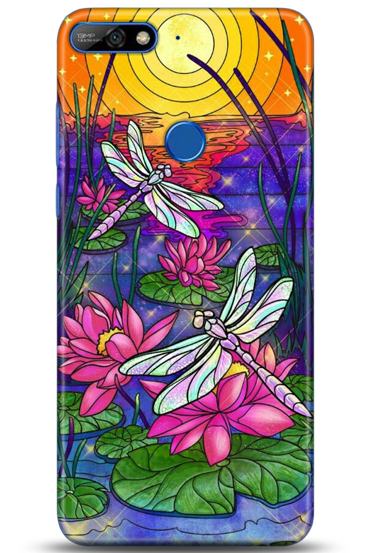 Huawei Y7 2018 Uyumlu Kılıf HD Baskılı Kılıf - Followed Institution 5274