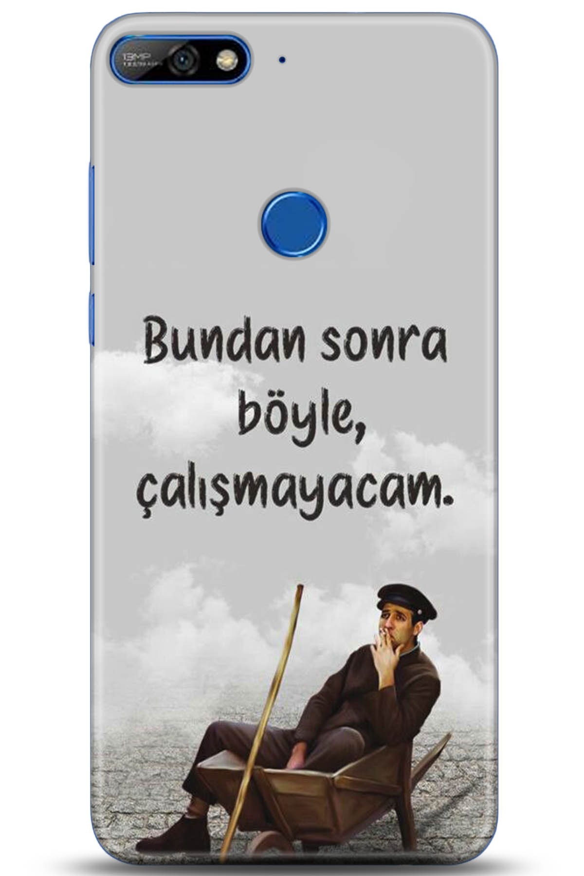 Huawei Y7 2018 Uyumlu Kılıf HD Baskılı Kılıf - Followed Institution 5314