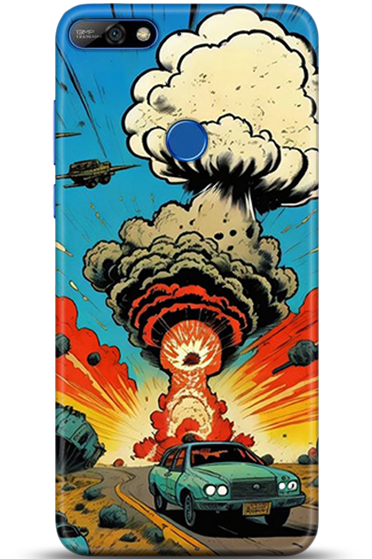 Huawei Y7 2018 Uyumlu Kılıf HD Baskılı Kılıf - Followed Institution 5361