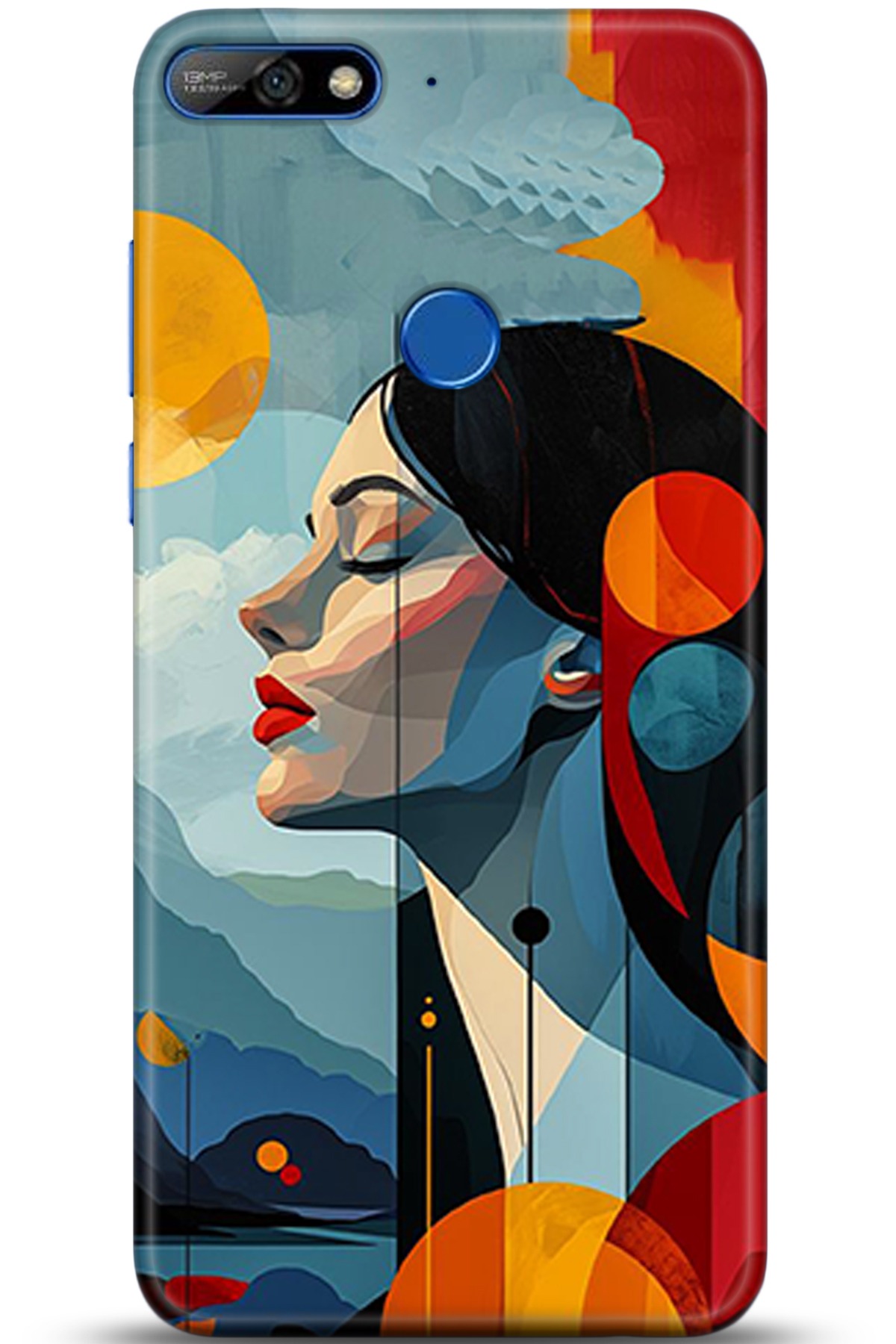 Huawei Y7 2018 Uyumlu Kılıf HD Baskılı Kılıf - Followed Institution 5367