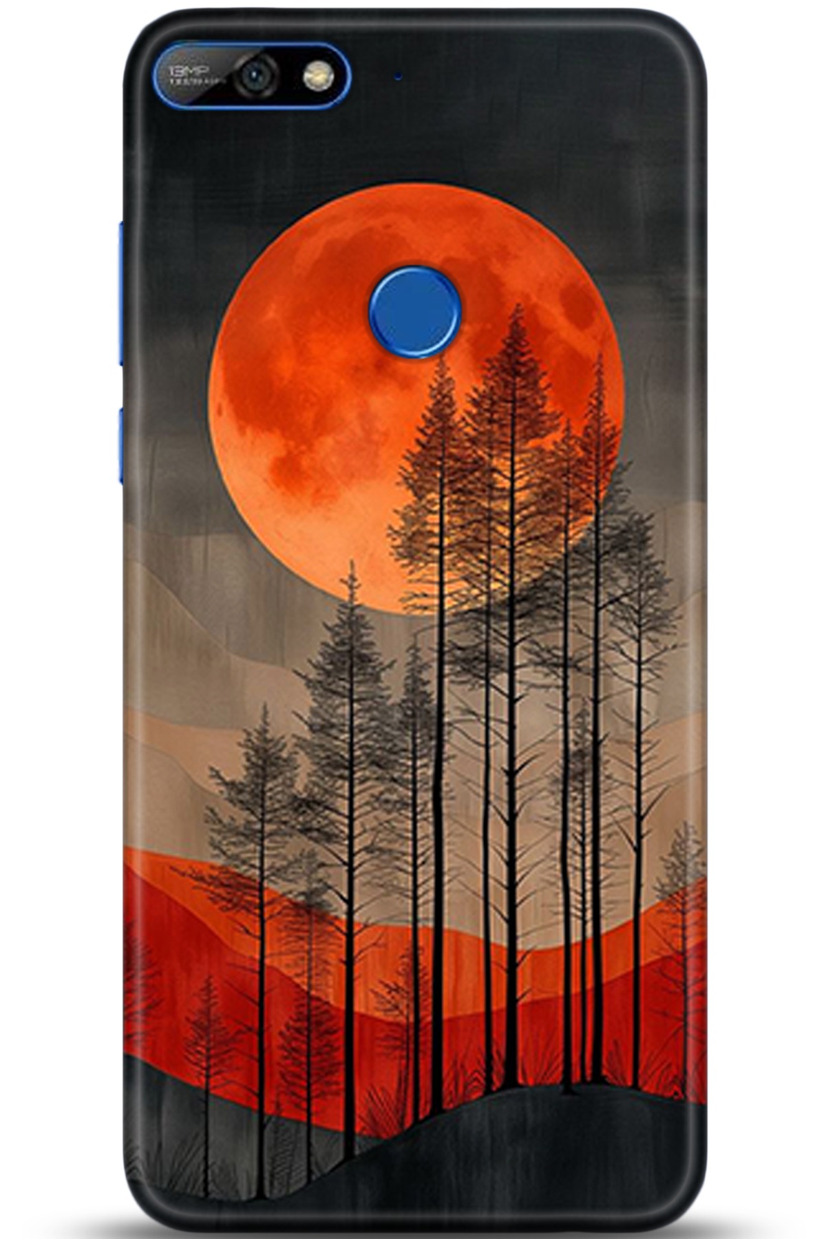 Huawei Y7 2018 Uyumlu Kılıf HD Baskılı Kılıf - Followed Institution 5370