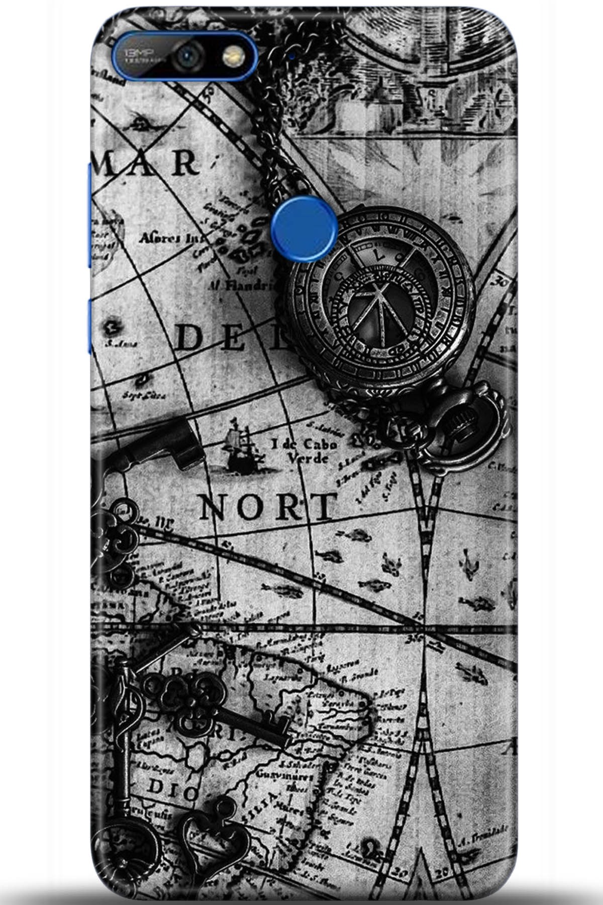 Huawei Y7 2018 Uyumlu Kılıf HD Baskılı Kılıf - Followed Institution 5381