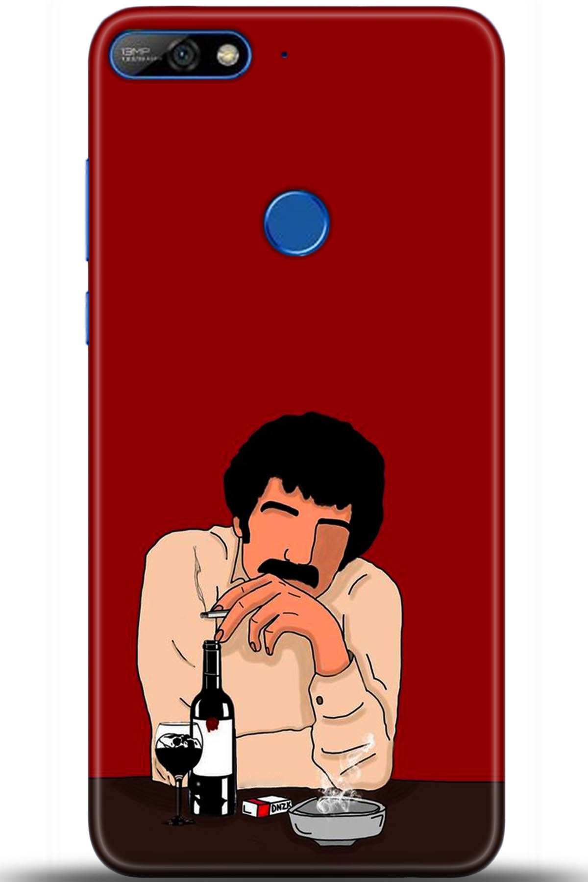 Huawei Y7 2018 Uyumlu Kılıf HD Baskılı Kılıf - Followed Institution 5396