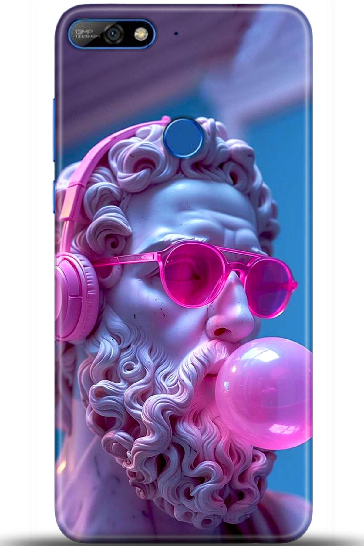 Huawei Y7 2018 Uyumlu Kılıf HD Baskılı Kılıf - Followed Institution 5435