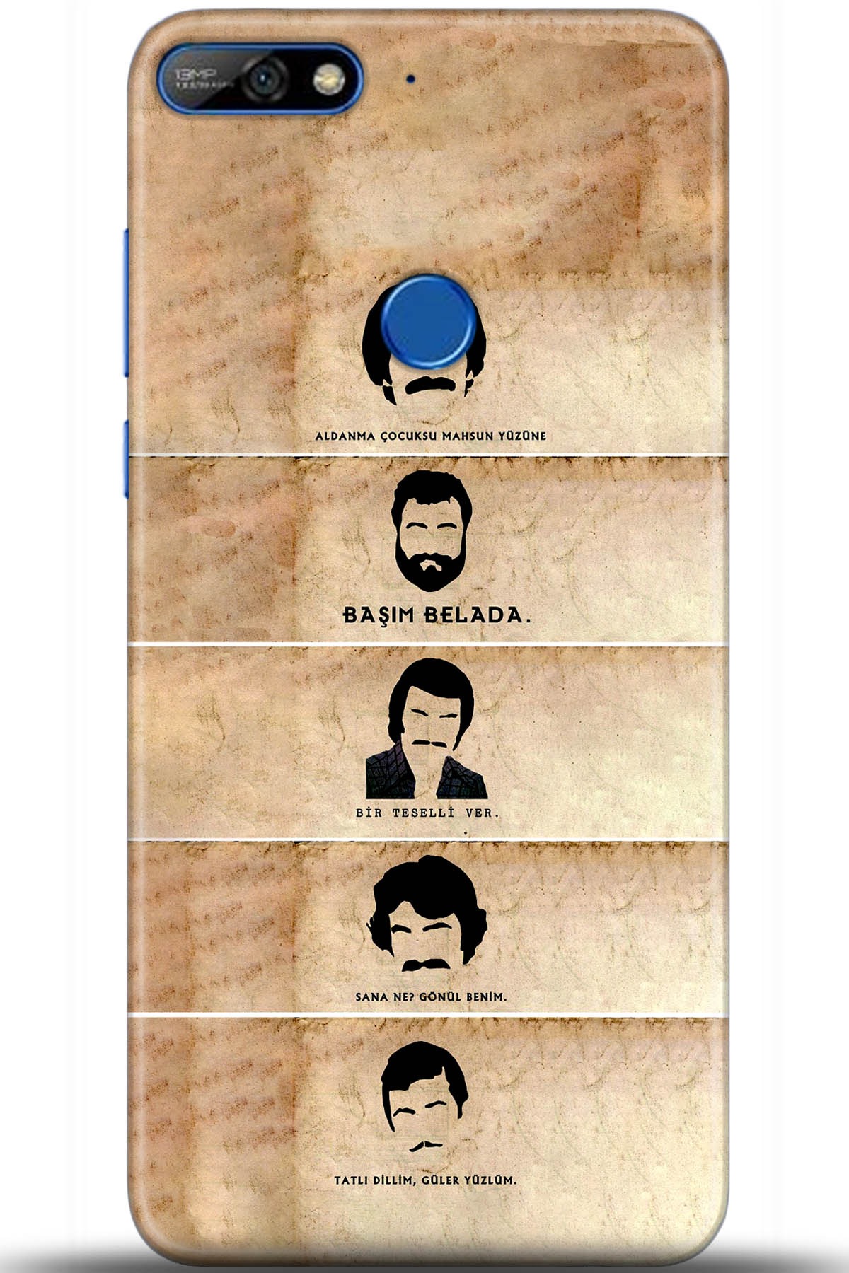 Huawei Y7 2018 Uyumlu Kılıf HD Baskılı Kılıf - Followed Institution 5440