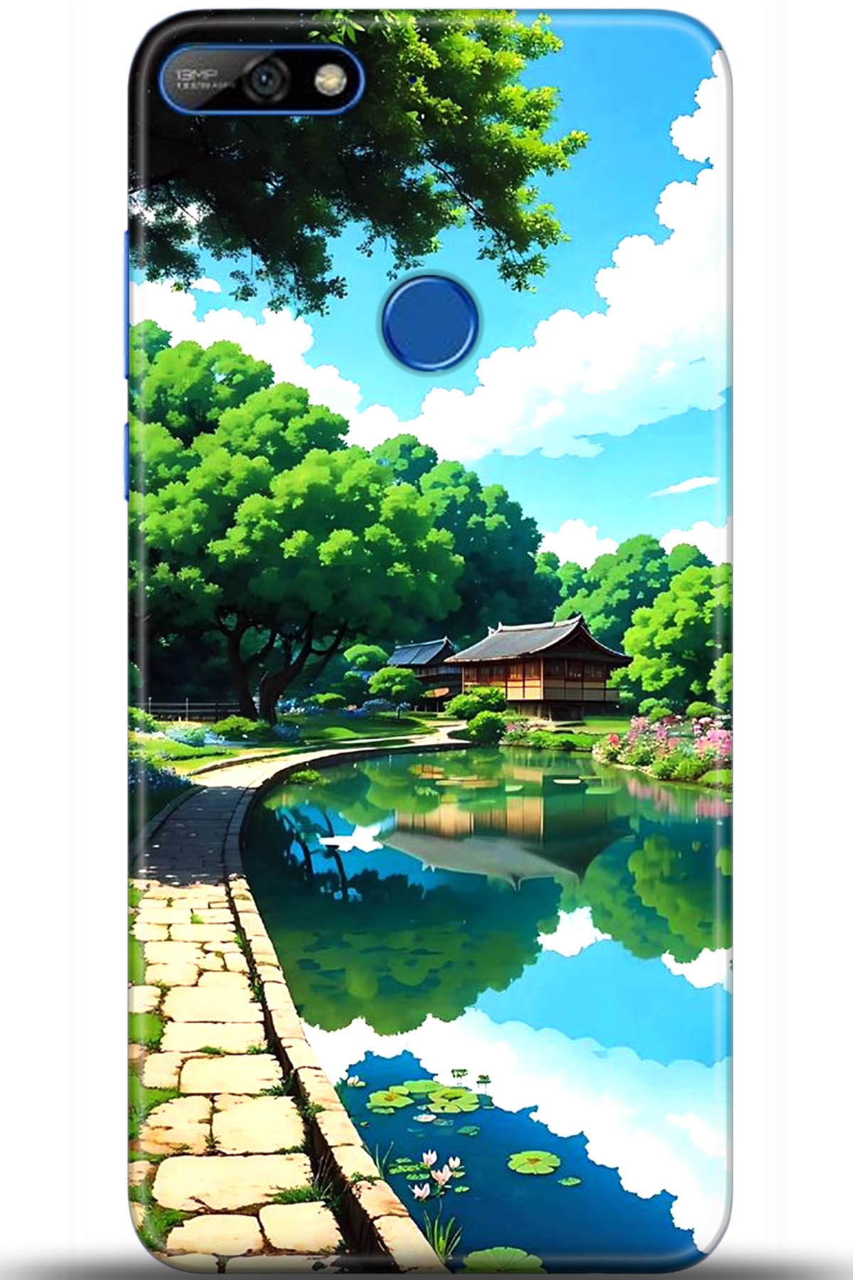 Huawei Y7 2018 Uyumlu Kılıf HD Baskılı Kılıf - Followed Institution 5463