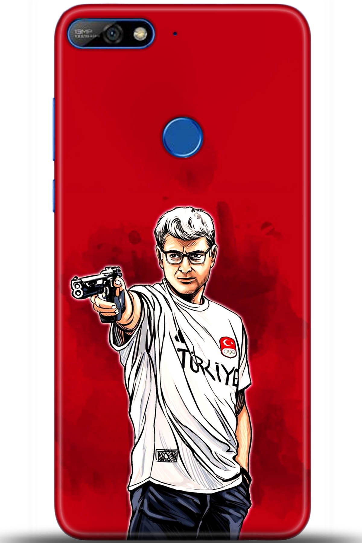 Huawei Y7 2018 Uyumlu Kılıf HD Baskılı Kılıf - Followed Institution 5533