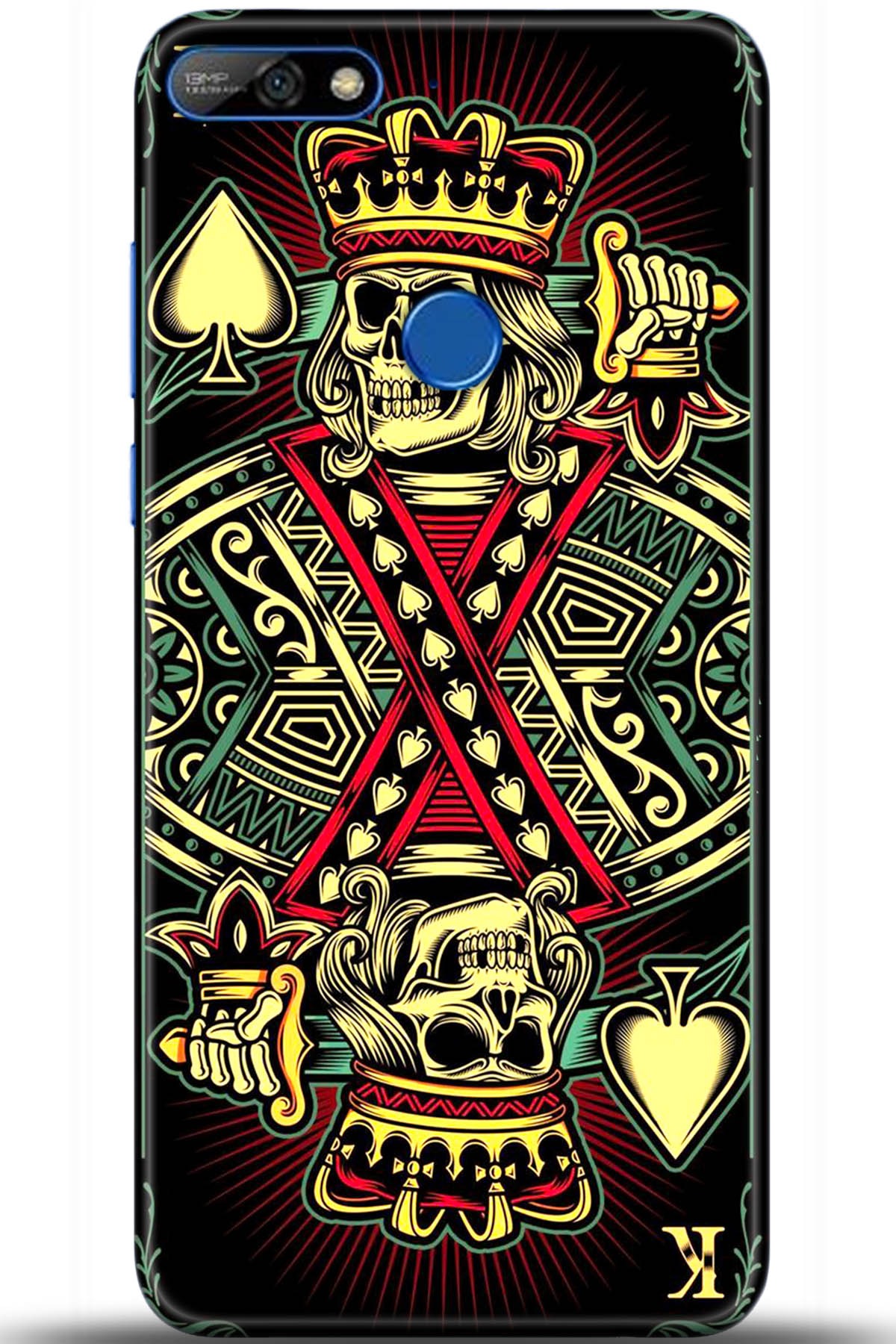 Huawei Y7 2018 Uyumlu Kılıf HD Baskılı Kılıf - Followed Institution 5553