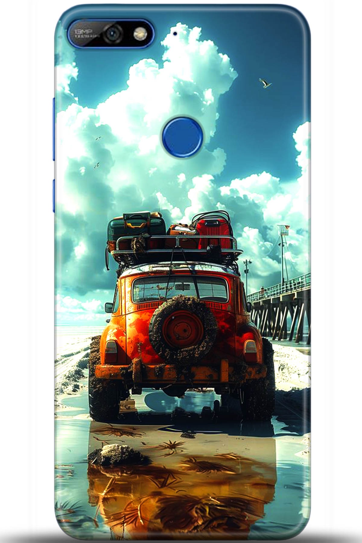 Huawei Y7 2018 Uyumlu Kılıf HD Baskılı Kılıf - Followed Institution 5559