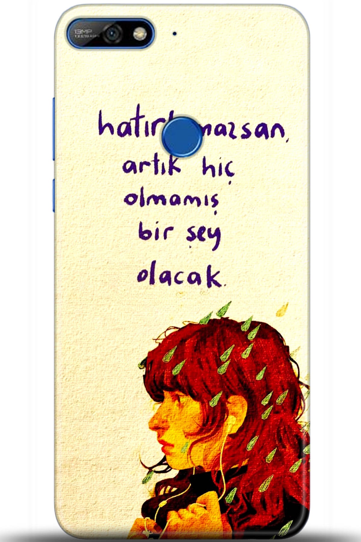 Huawei Y7 2018 Uyumlu Kılıf HD Baskılı Kılıf - Followed Institution 5595