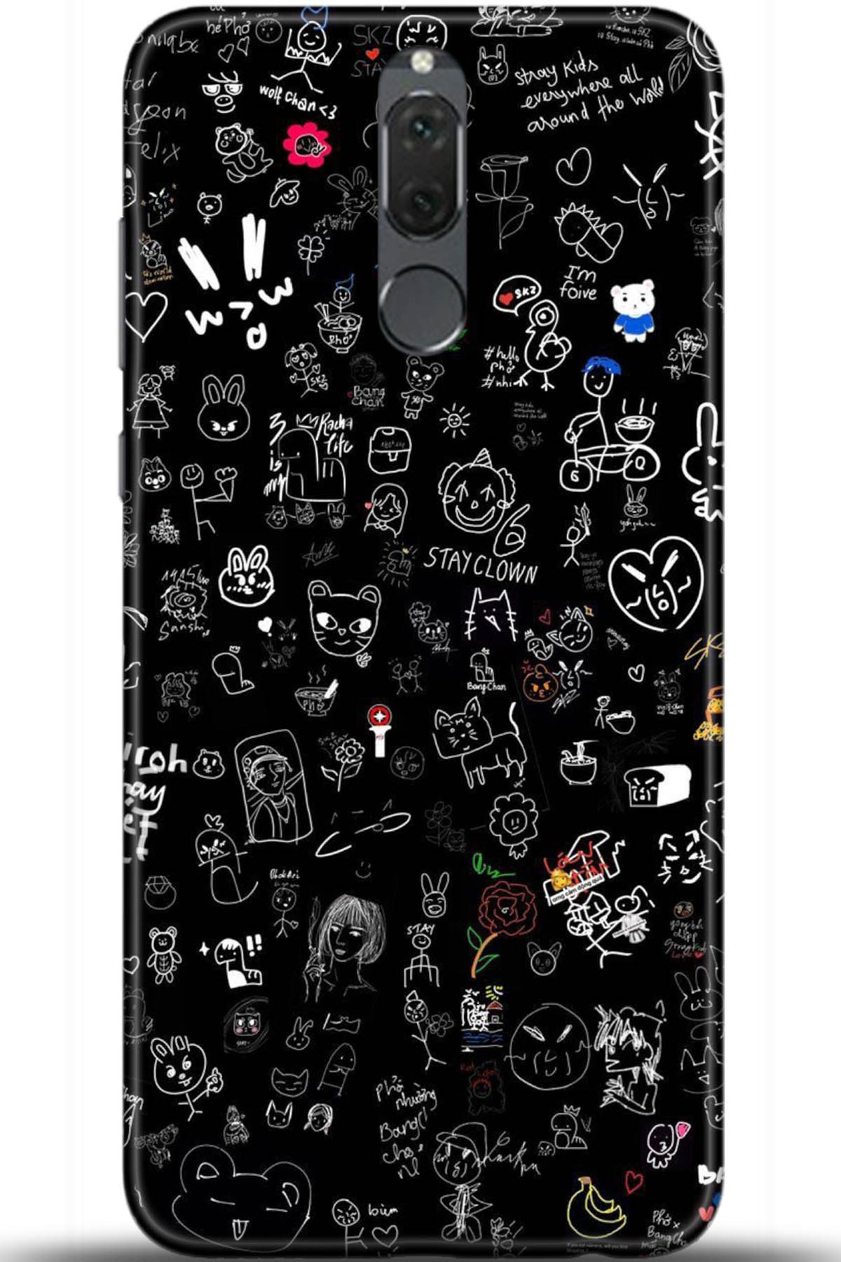 Huawei Mate 10 Lite Uyumlu Kılıf HD Baskılı Kılıf - Followed Institution 5143