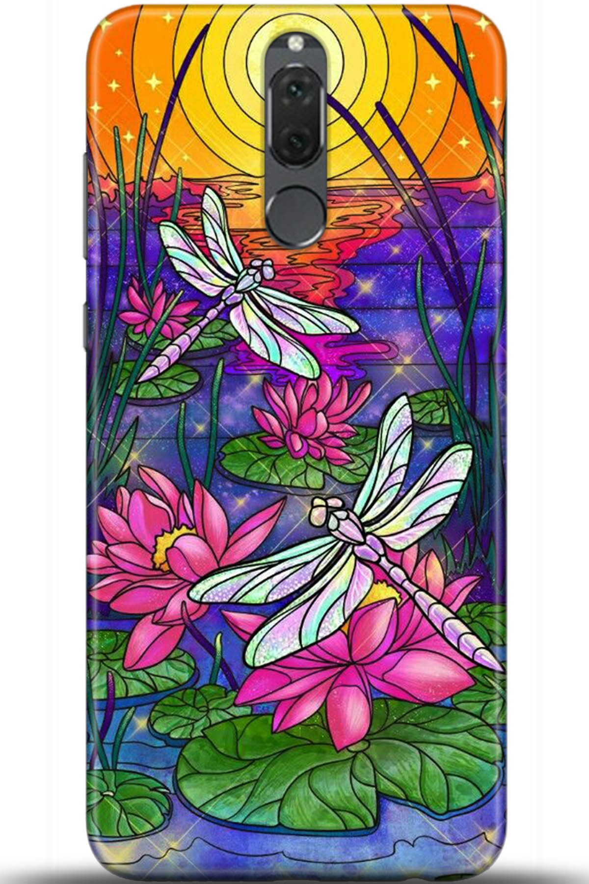 Huawei Mate 10 Lite Uyumlu Kılıf HD Baskılı Kılıf - Followed Institution 5274